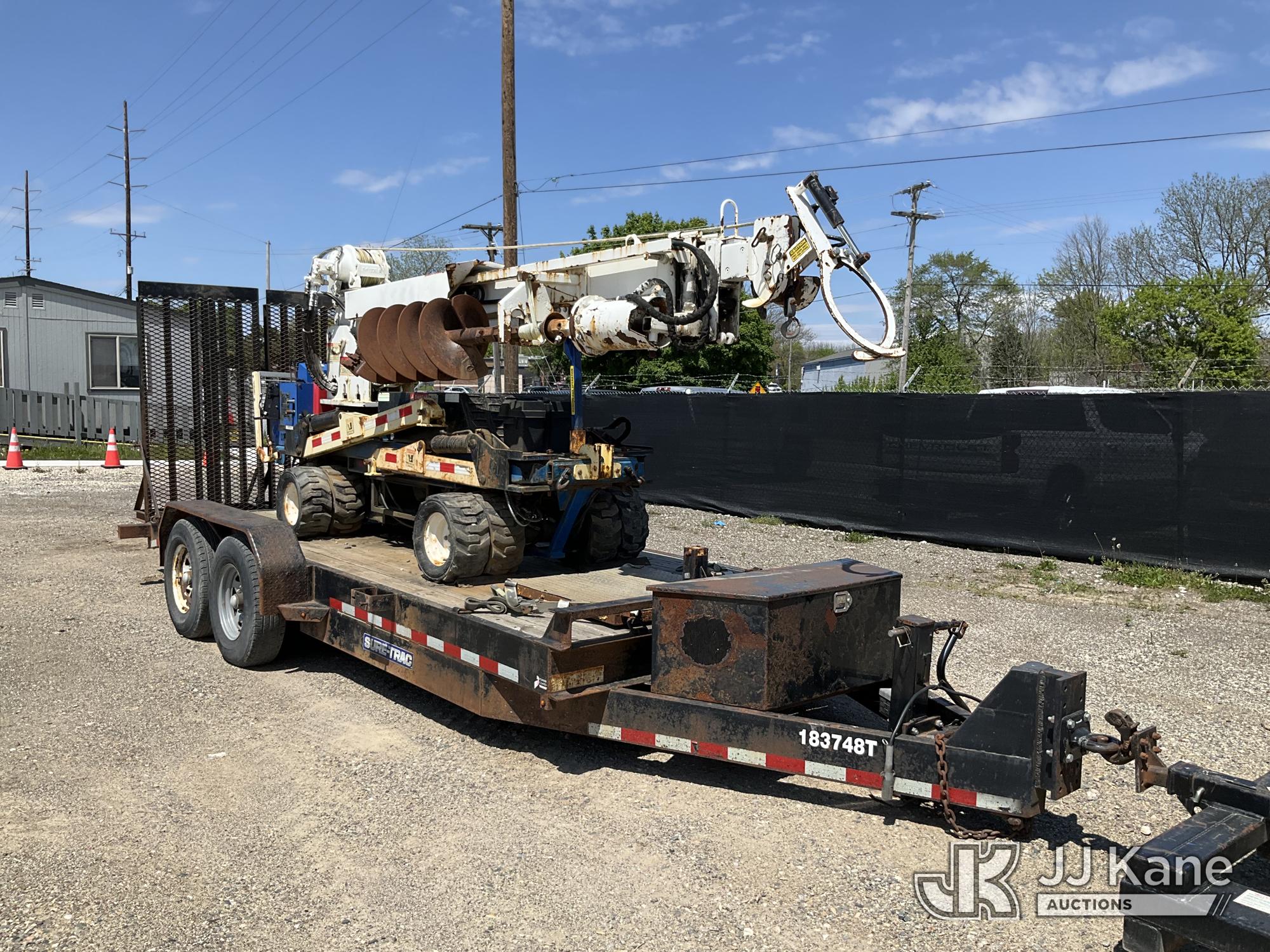 2018 Sure Trac T/A Tagalong Equipment Trailer, support trailer to be sold with ID 1611007