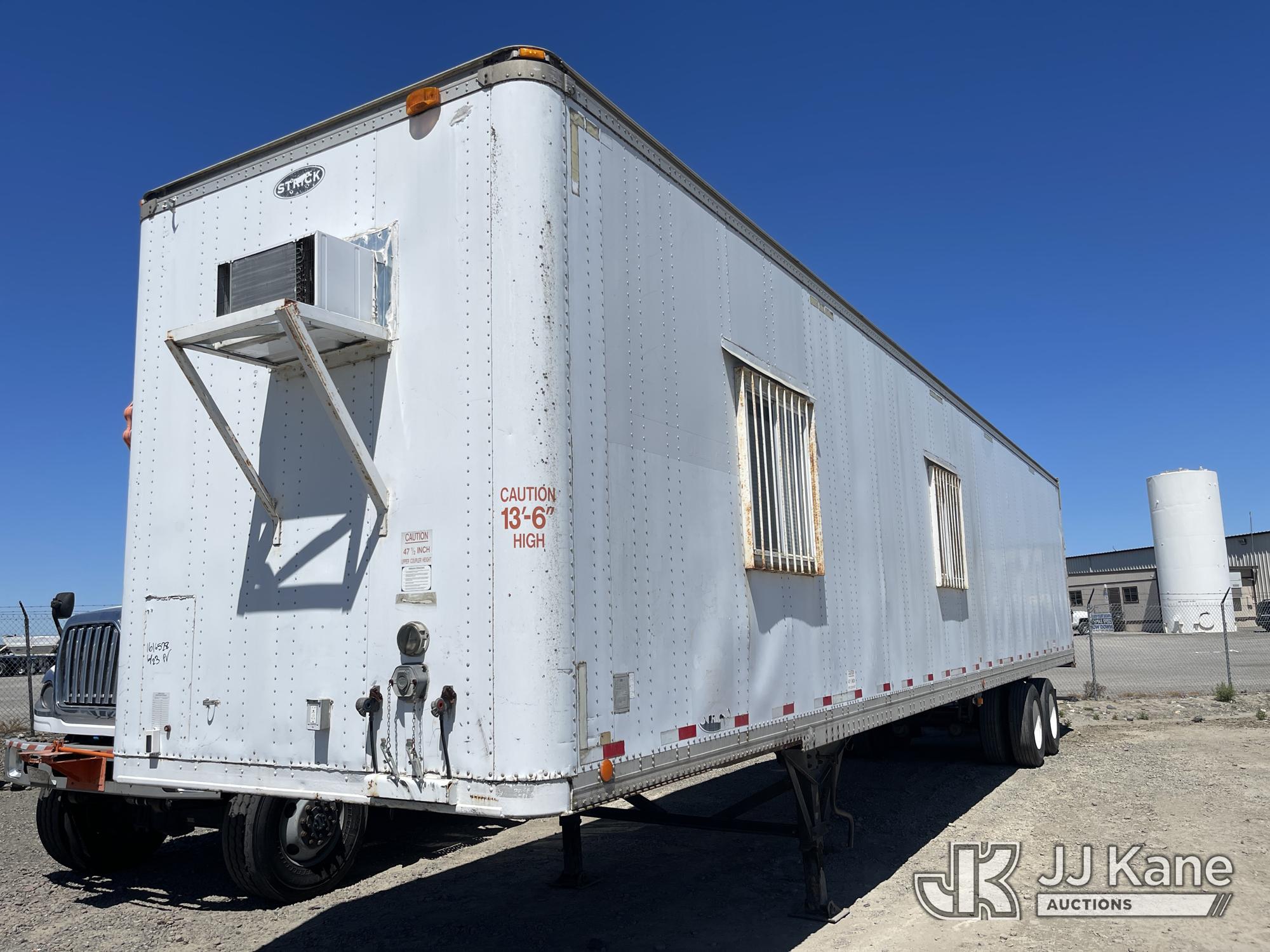 1992 Strick T/A Office Van Body Trailer