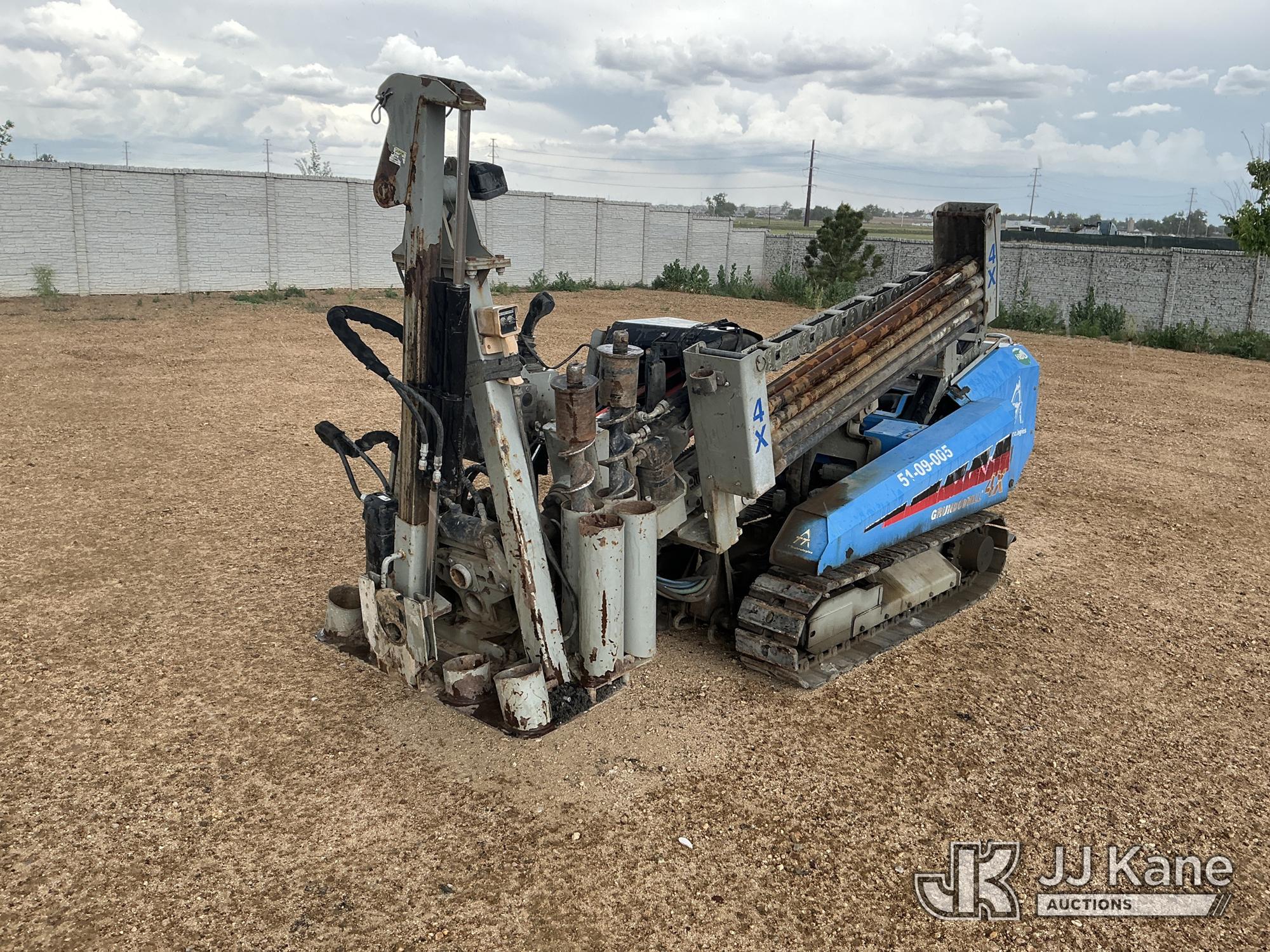 Grundo Drill 4X Directional Boring Machine, Selling With Trailer, Item # 1616891(Equipment & Trailer Price Will Be Split Out On Invoice To Reflect 80/20, Equipment To Trailer Price Ratio For Tax Purposes.)