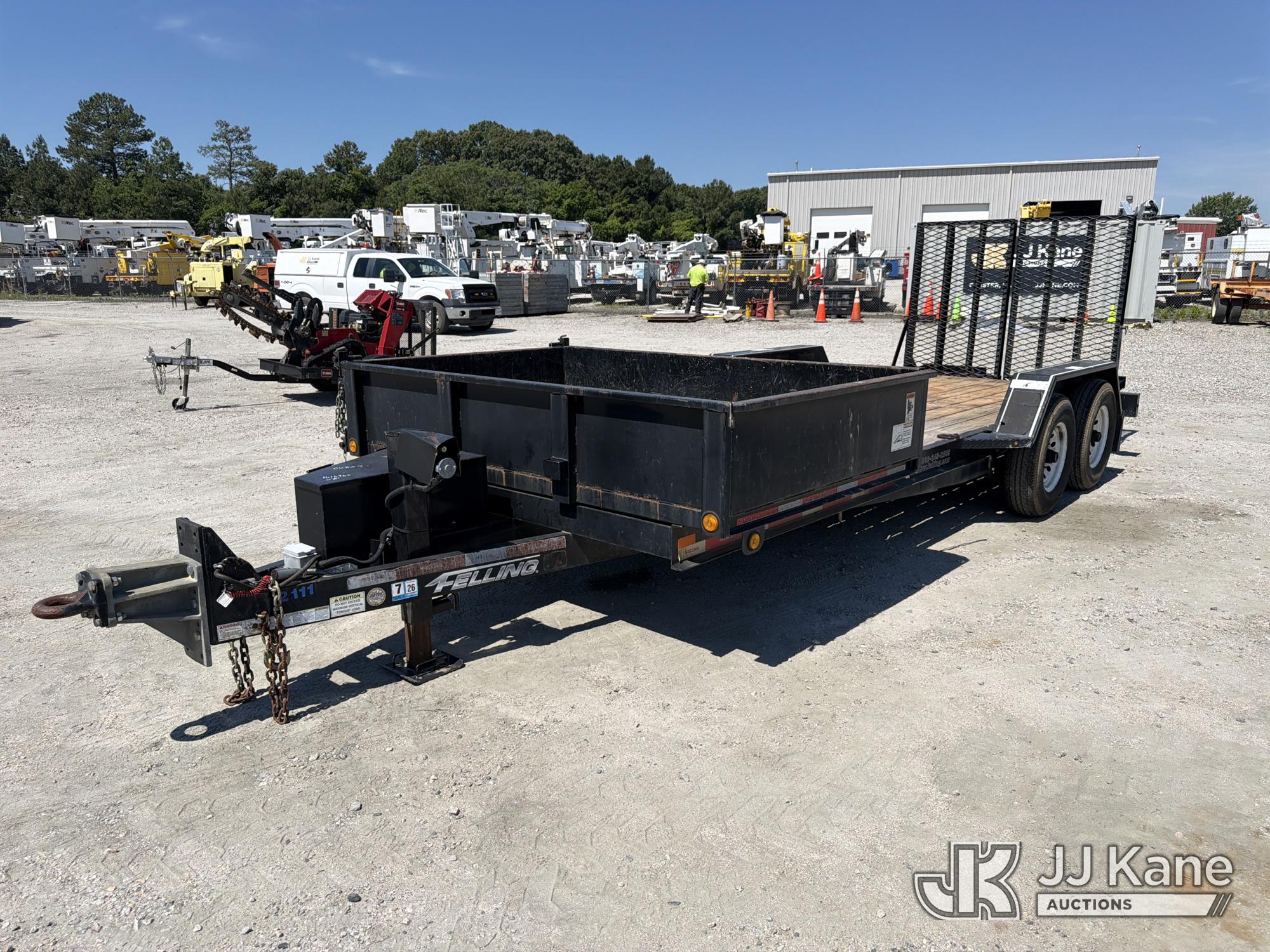 2016 Felling Trailers FT-14E9D T/A Tagalong/Dump Trailer