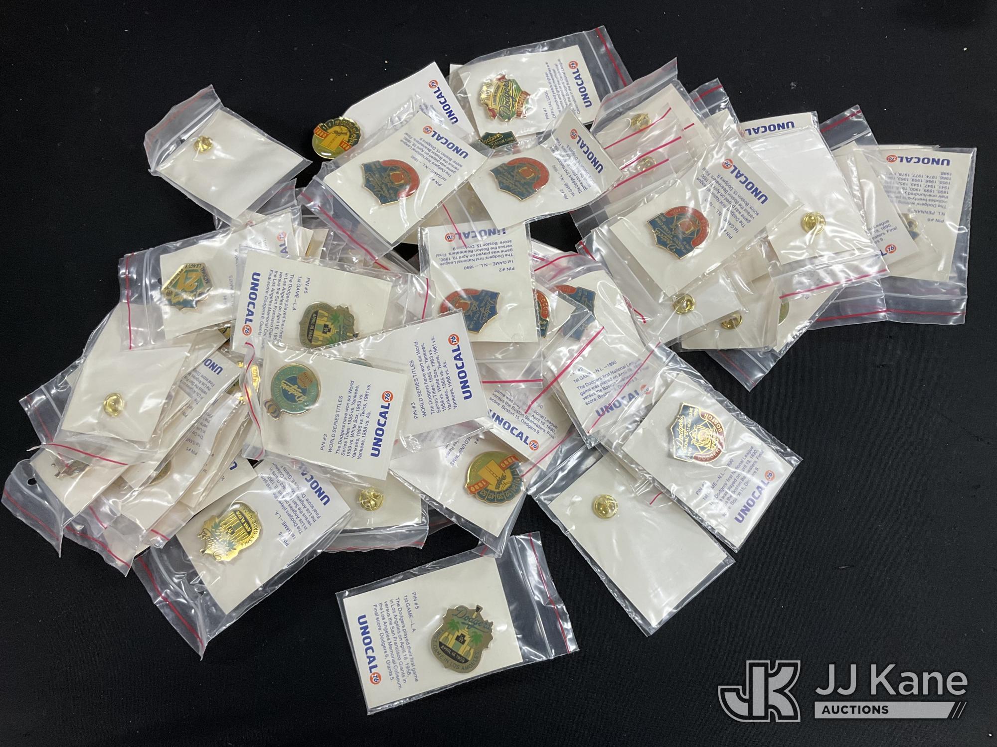 Collectibles Pins (Used) NOTE: This unit is being sold AS IS/WHERE IS via Timed Auction and is located in Jurupa Valley