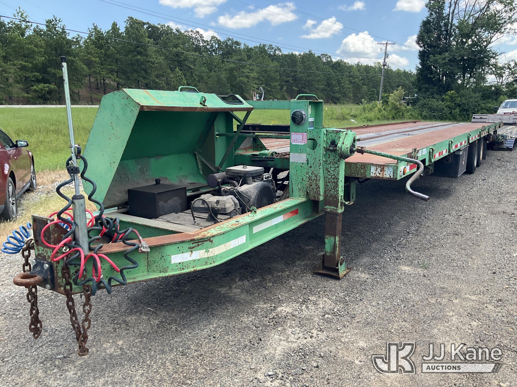 2000 Evac Suplerine T/A Tagalong Equipment Trailer