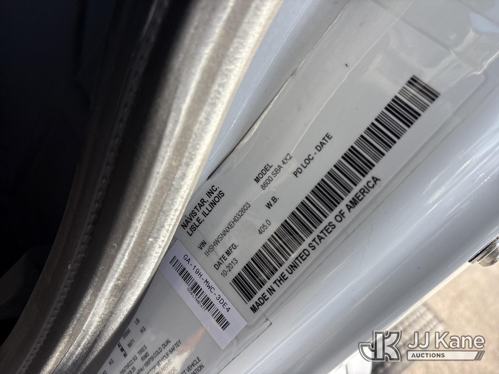 2014 International TRANSTAR 8600