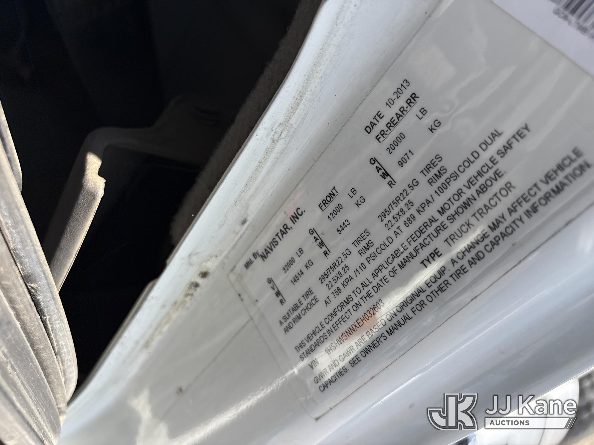 2014 International TRANSTAR 8600