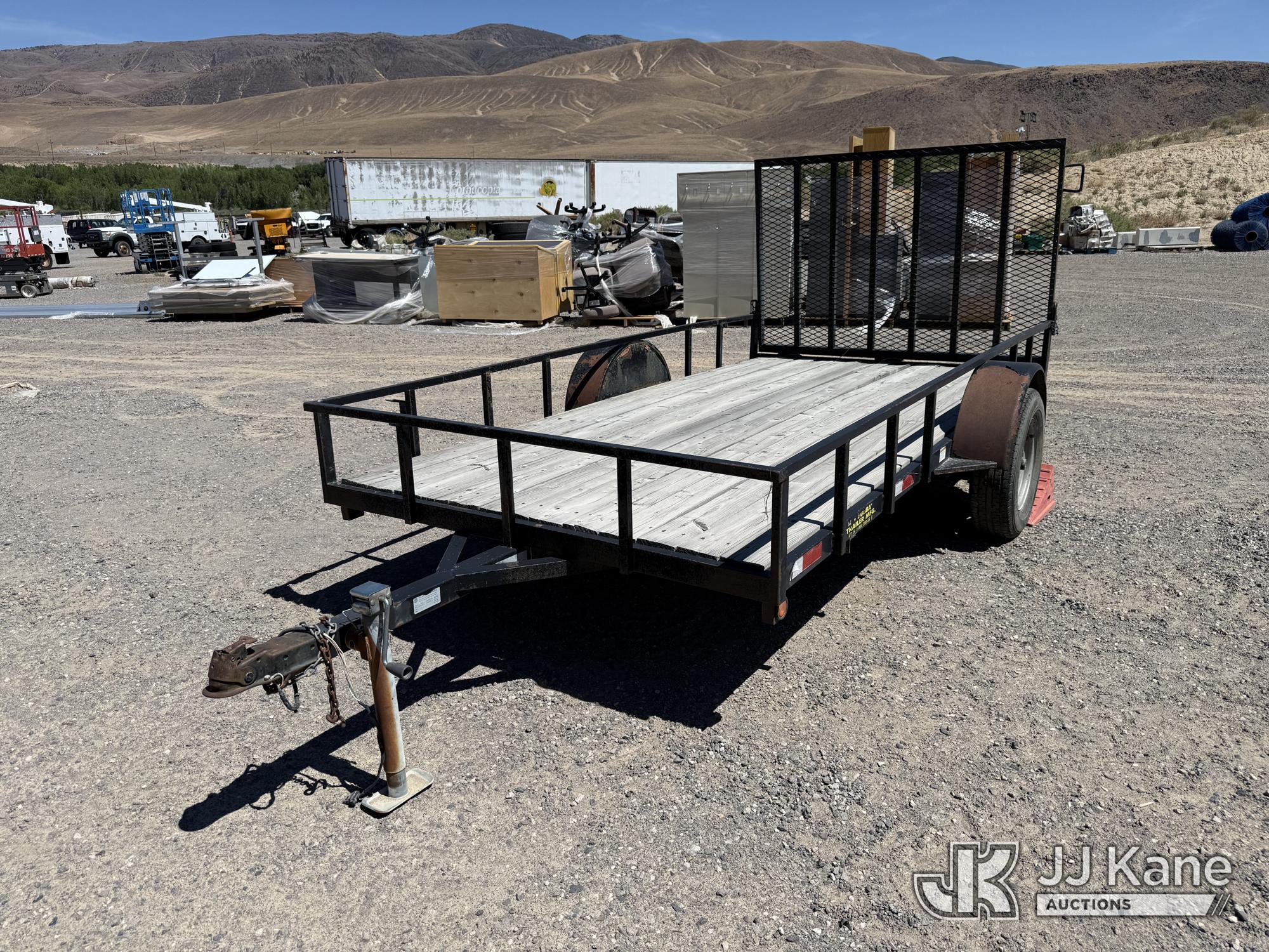 2016 Big Bubba’s Trailers Utility Standard FD-304 REV A T/A Utility Trailer