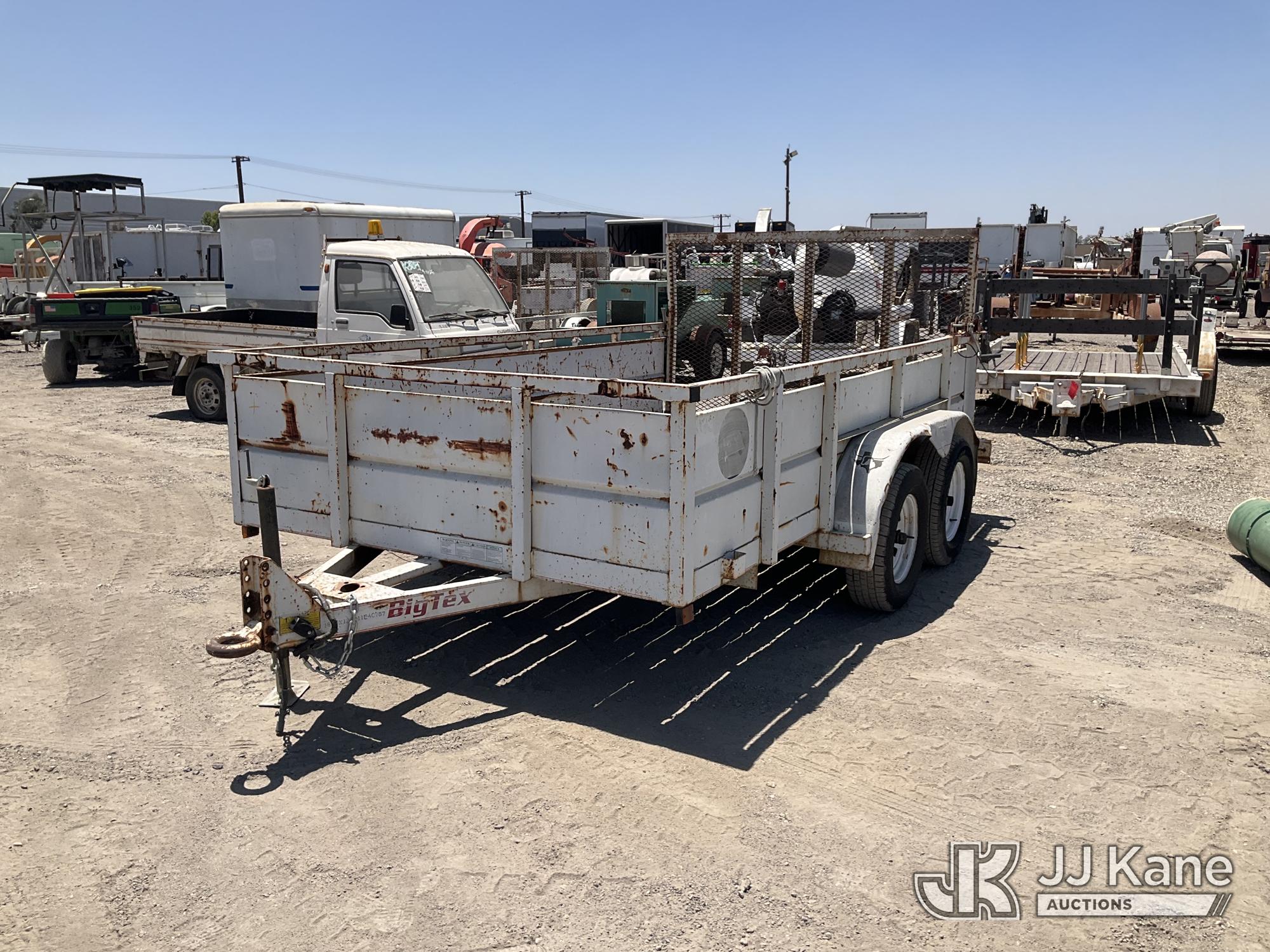 2001 Big Tex Landscape Trailer, 70TV-12