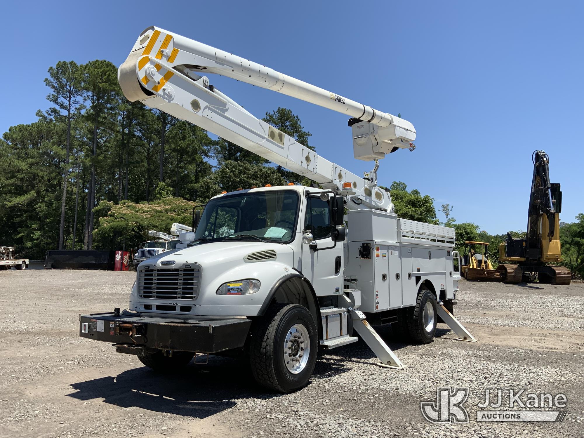 Altec AA55-MH, Material Handling Bucket Truck rear mounted on 2020 Freightliner M2 106 Utility Truck