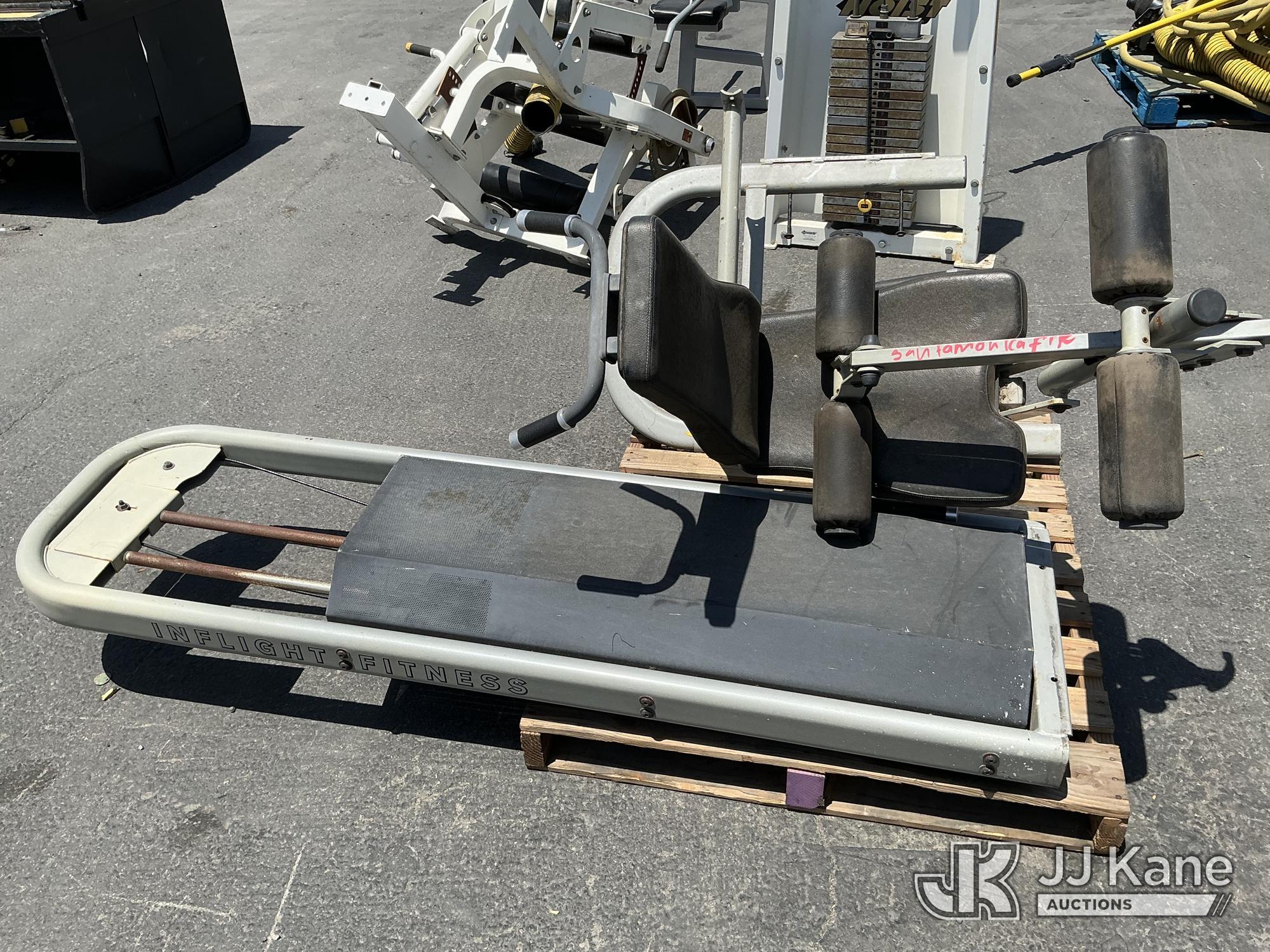 1 Pallet Leg Curl Machine (Used) NOTE: This unit is being sold AS IS/WHERE IS via Timed Auction and is located in Jurupa Valley
