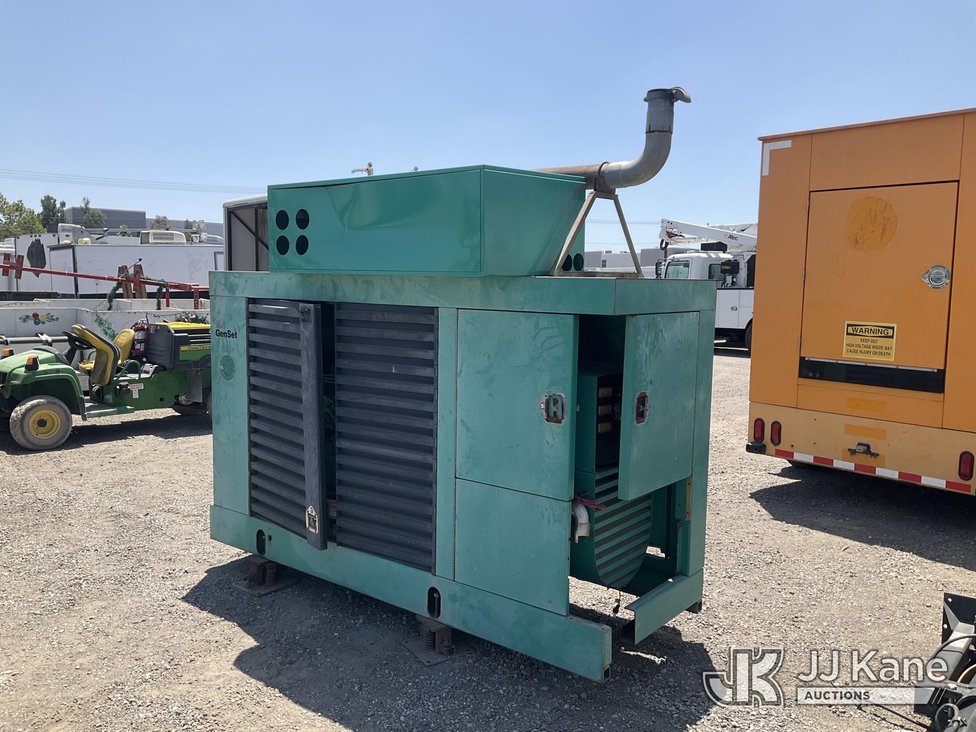 1990 Onan 207 BHP 125 Generator