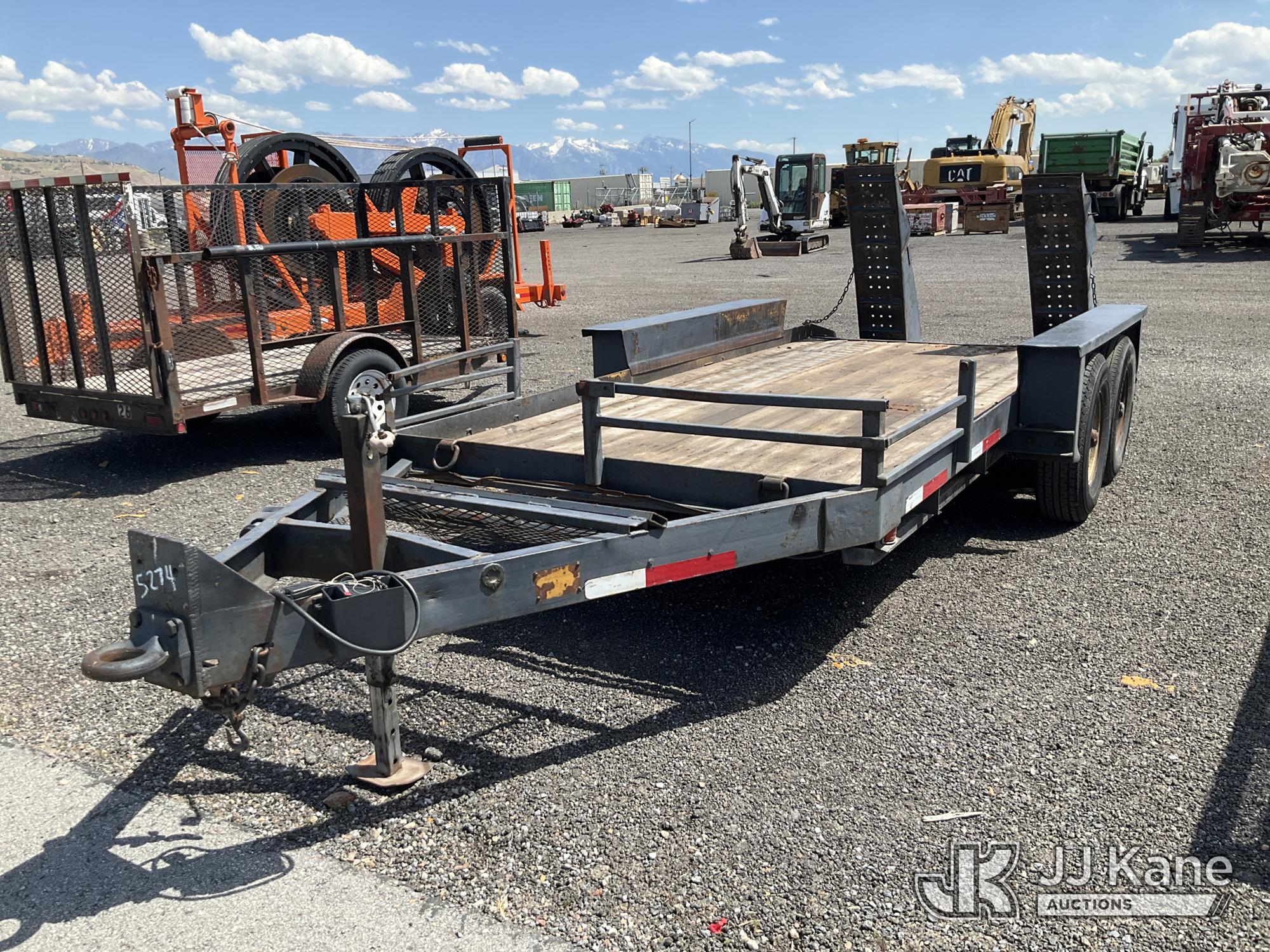 Photo of a 1997 Belshe 14ft Equipment Trailer