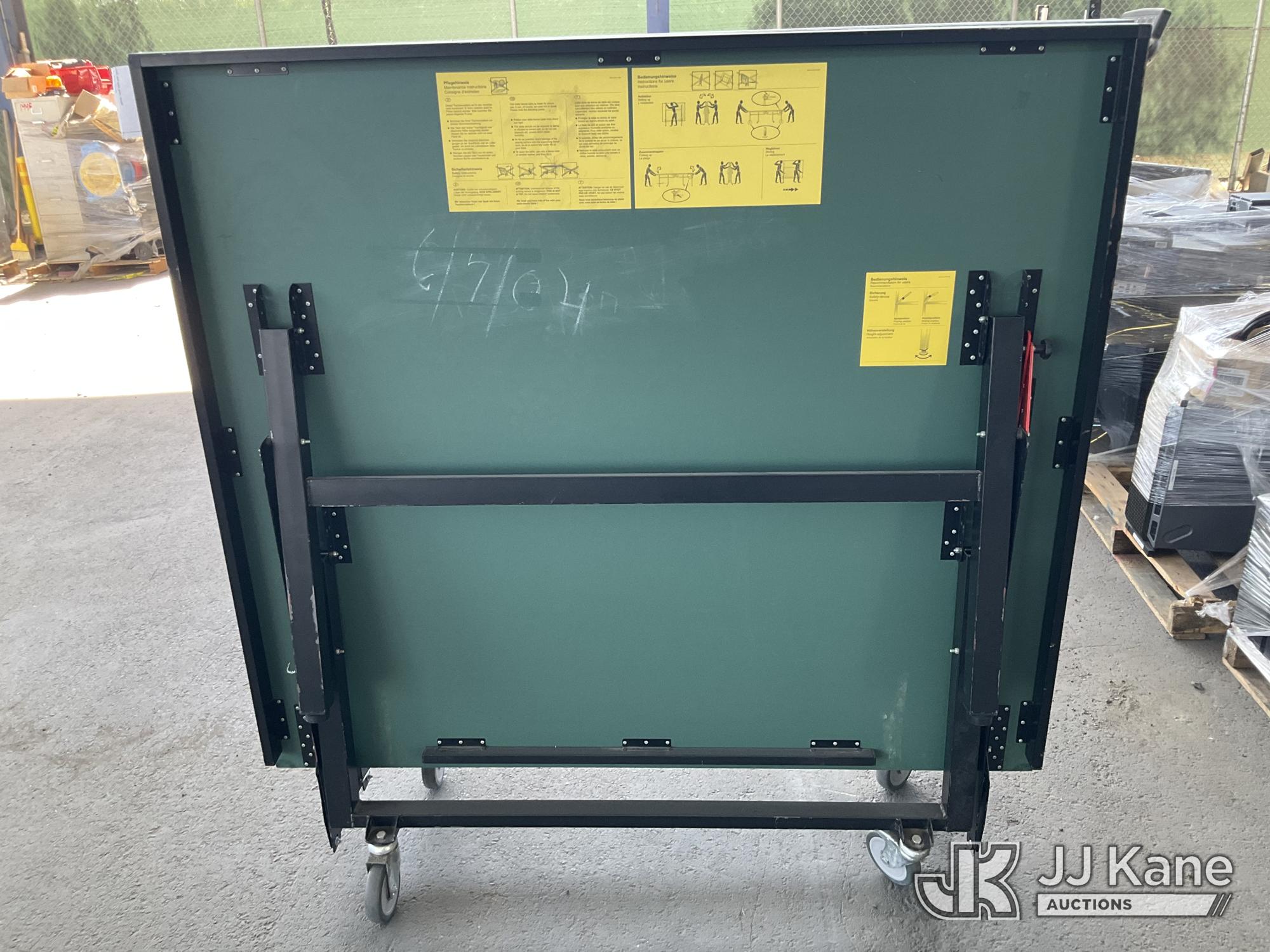 Ping Pong Table (Used) NOTE: This unit is being sold AS IS/WHERE IS via Timed Auction and is located in Jurupa Valley