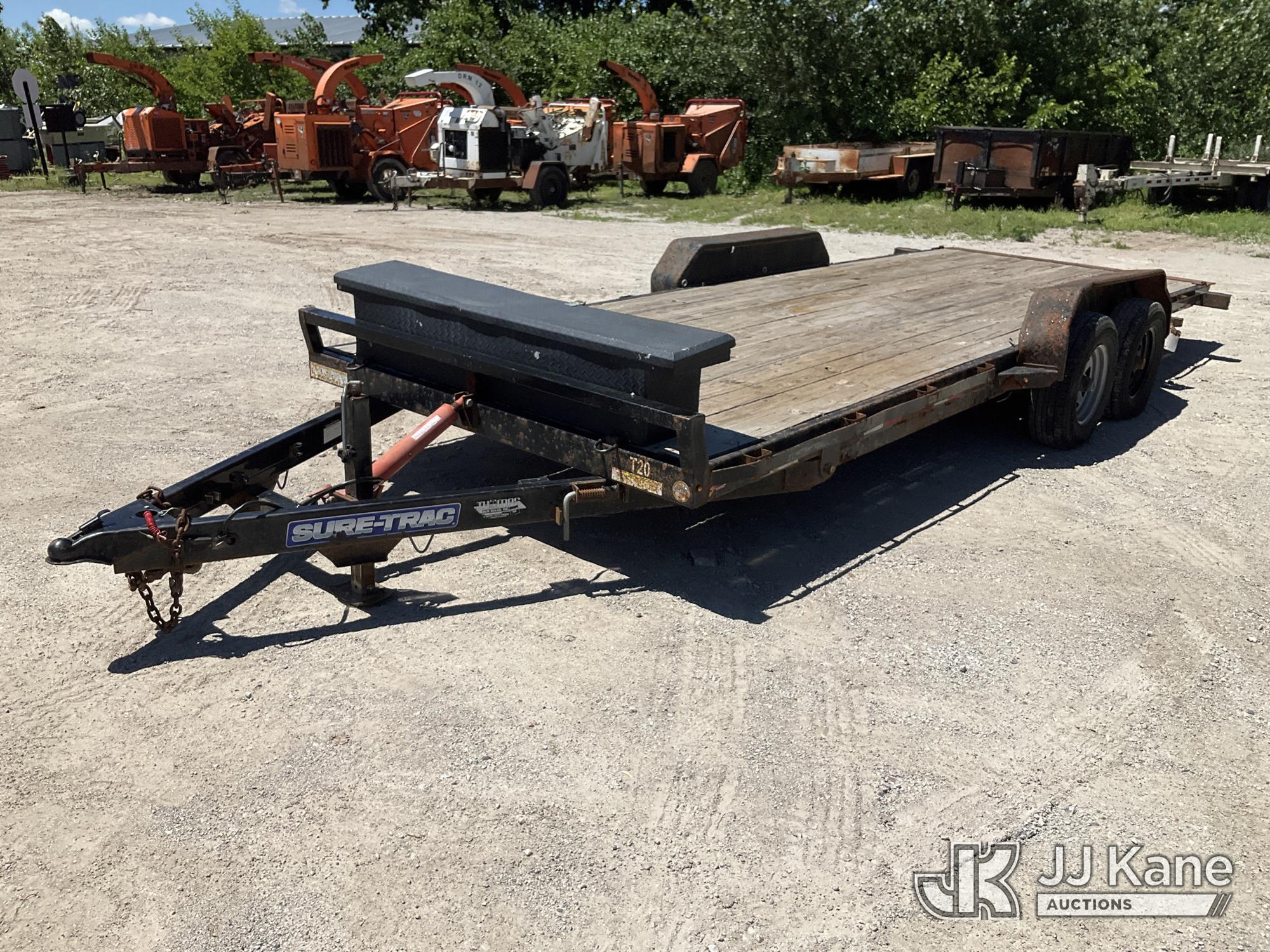 2020 Sure-Trac Tilt-top Tagalong Equipment Trailer
