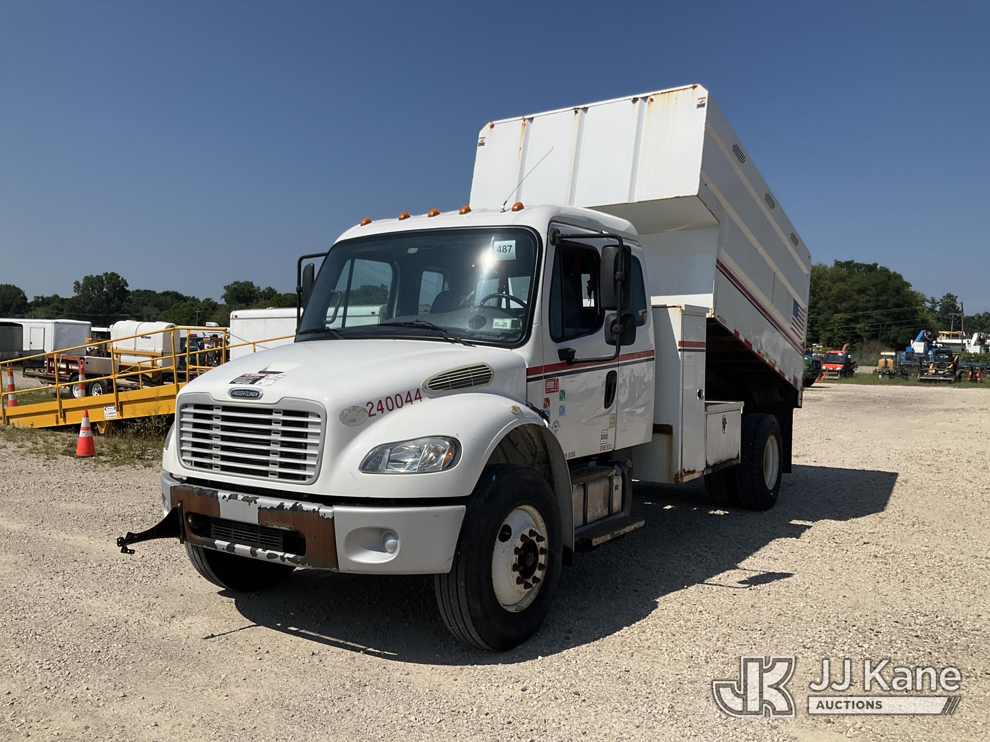 2014 Freightliner M2 106 Crew Cab Chipper Dump Truck