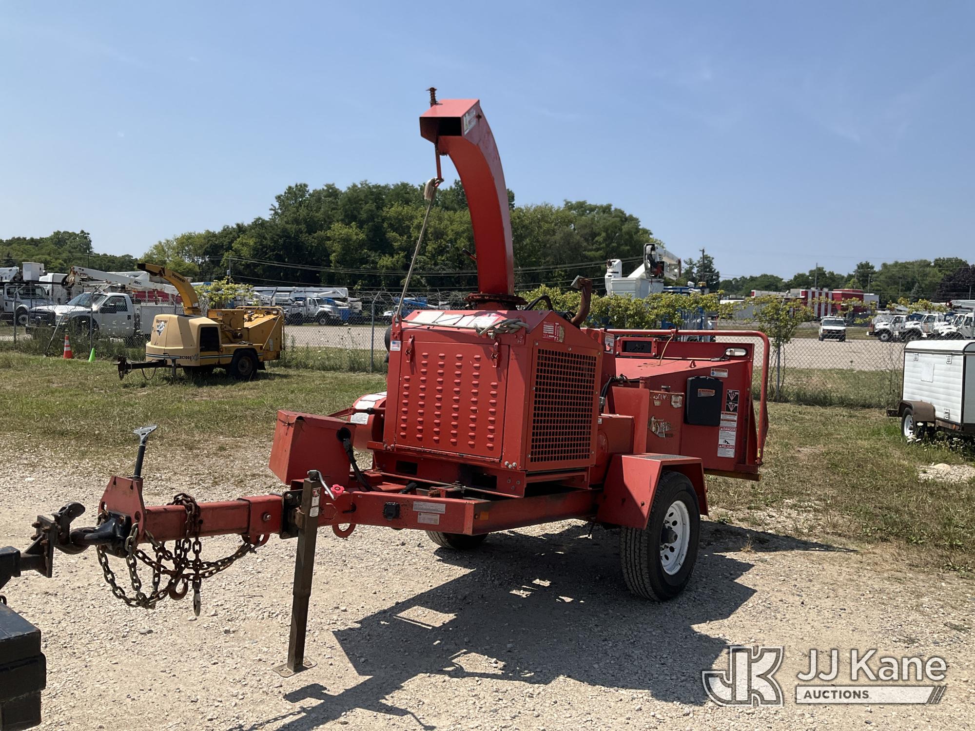 2018 Morbark M12RX Chipper (12in Drum), trailer mtd