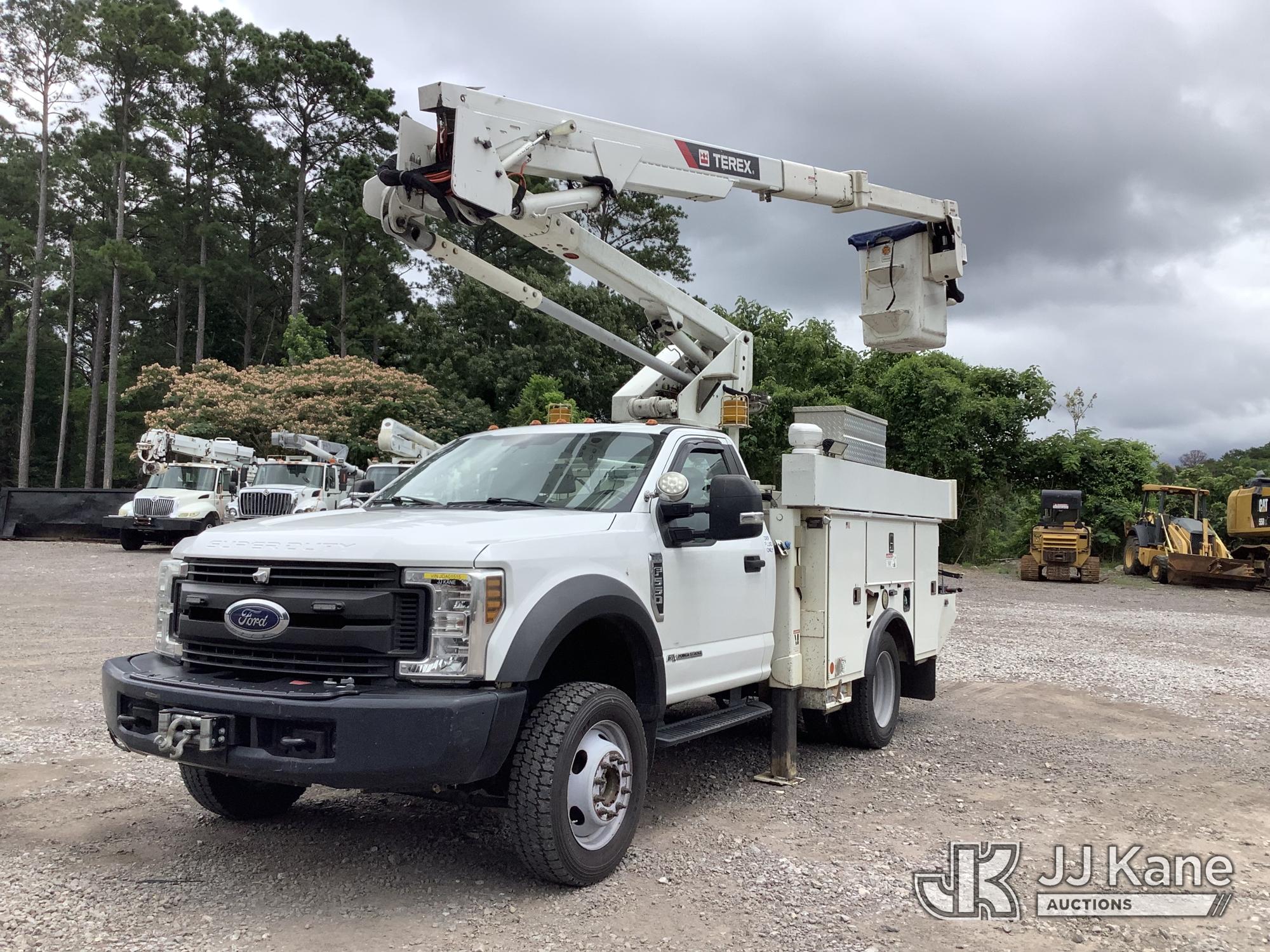 Terex/HiRanger LT40, Articulating & Telescopic Bucket Truck , 2018 Ford F-550 Service Truck, (AL Power Unit)