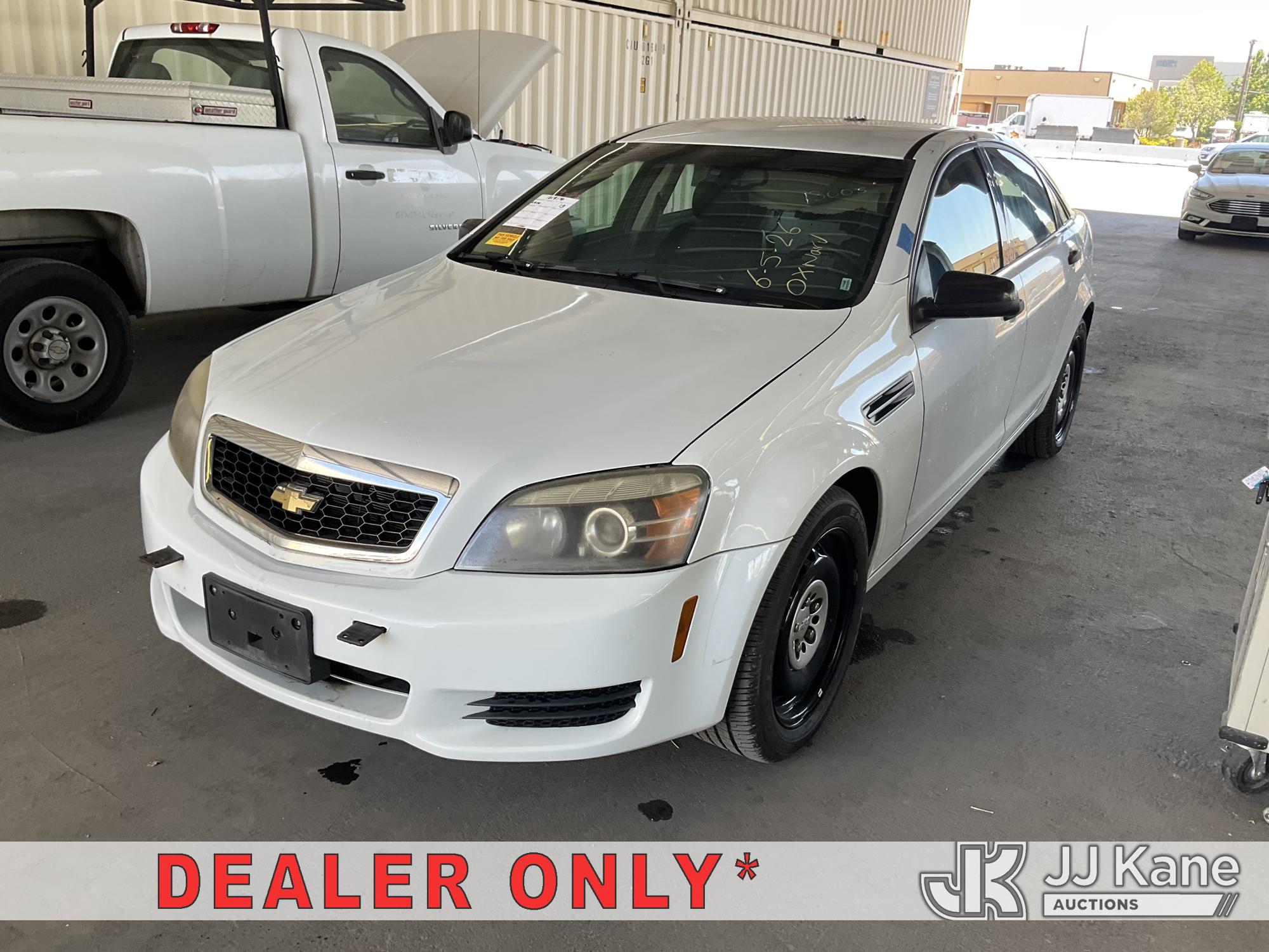 2013 Chevrolet Caprice Police 4-Door Sedan