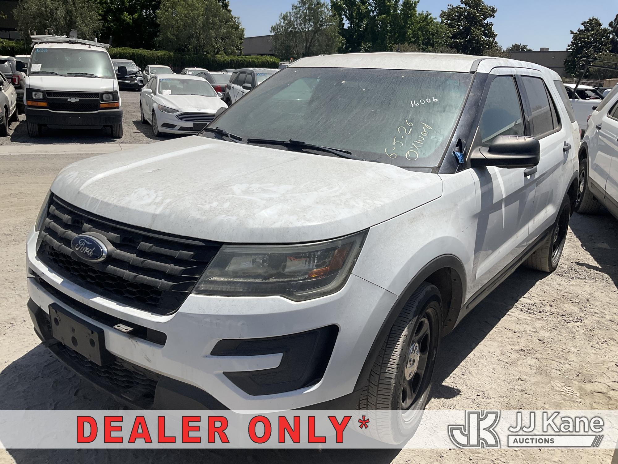 2016 Ford Explorer AWD Police Interceptor 4-Door Sport Utility Vehicle, Open Recall, Remedy Not Yet Available, Vehicle is subject to an open NHTSA safety recall related to Recall # 24S02 EXTERIOR A-PILLAR APPLIQUE MOLDING INSPECTION AN EXTERIOR A-PILLAR TRIM PART THAT DETACHES WHILE DRIVING CAN CREATE A ROAD HAZARD FOR OTHER ROAD USERS, INCREASING THE RISK OF A CRASH. And Recall # 25S53 EXTERIOR B-PILLAR APPLIQUE MOLDING INSPECTION THIS MAY RESULT IN THE B-PILLAR TRIM APPLIQUES DETACHING WHILE DRIVING. A B-PILLAR TRIM APPLIQUE THAT DETACHES WHILE DRIVING CAN CREATE A ROAD HAZARD FOR OTHER VEHICLES, INCREASING THE RISK OF A CRASH. Dealer is not authorized to perform the recall repair. Periodically contact the manufacturer or check the VIN on the NHTSA website at www.safercar.govivin to determine whether a remedy for the recall is available. As soon as a remedy is available, arrange to have the recall remedied with a dealer from that make of car to make such repair.