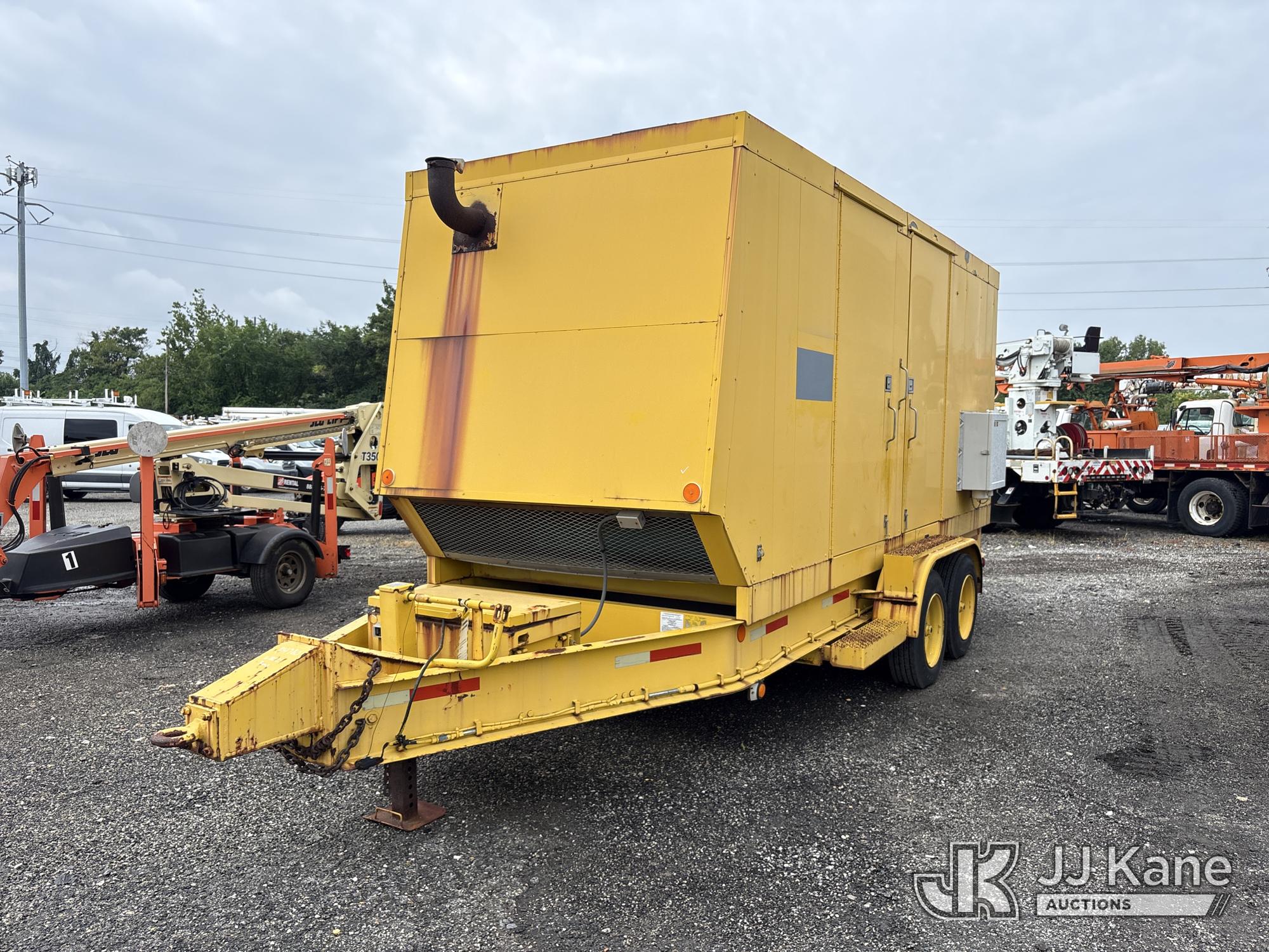 Cummins/Onan 230kw, Generator mounted on 1992 SLGR Trailer
