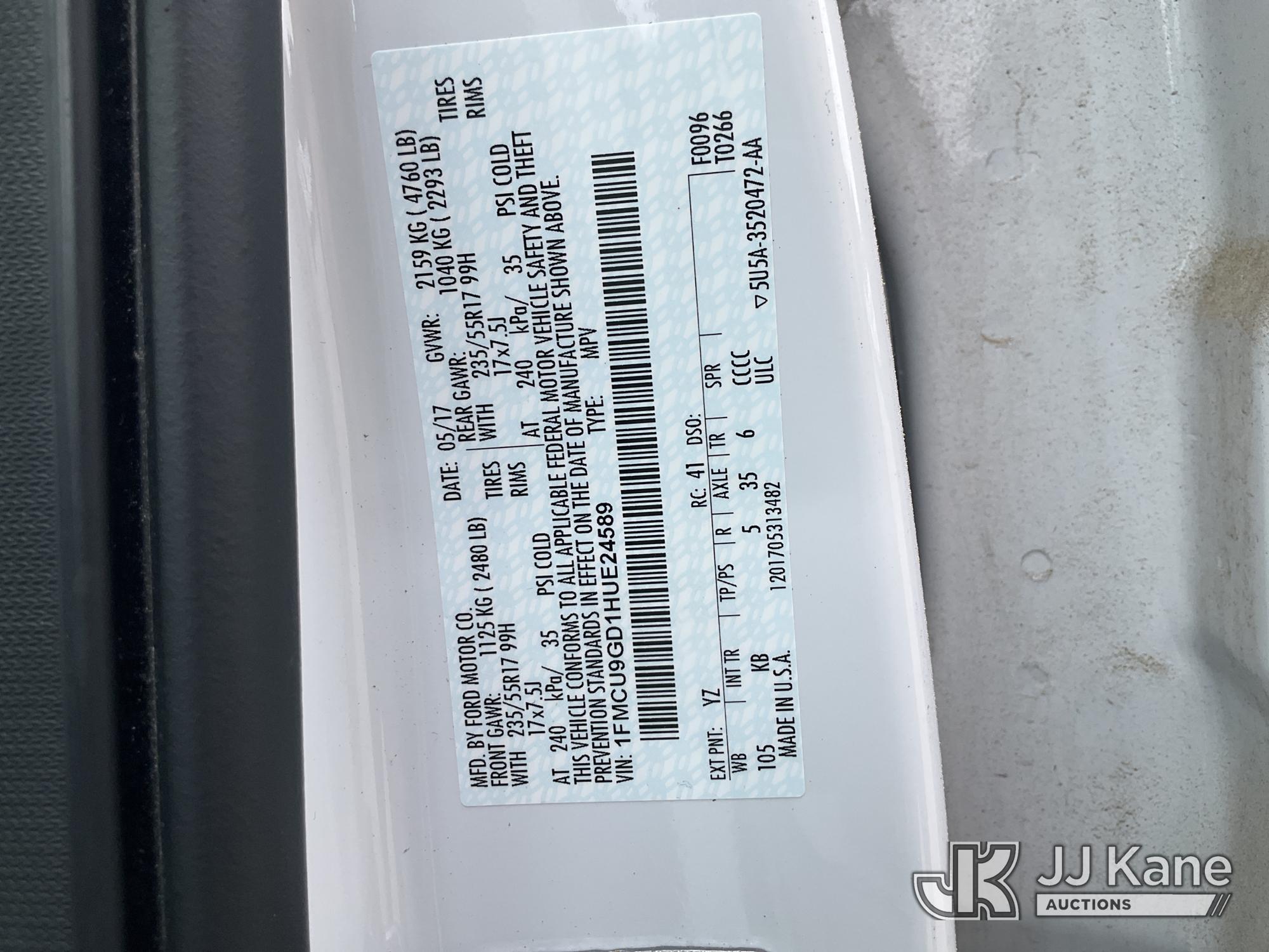 2017 Ford Escape 4x4