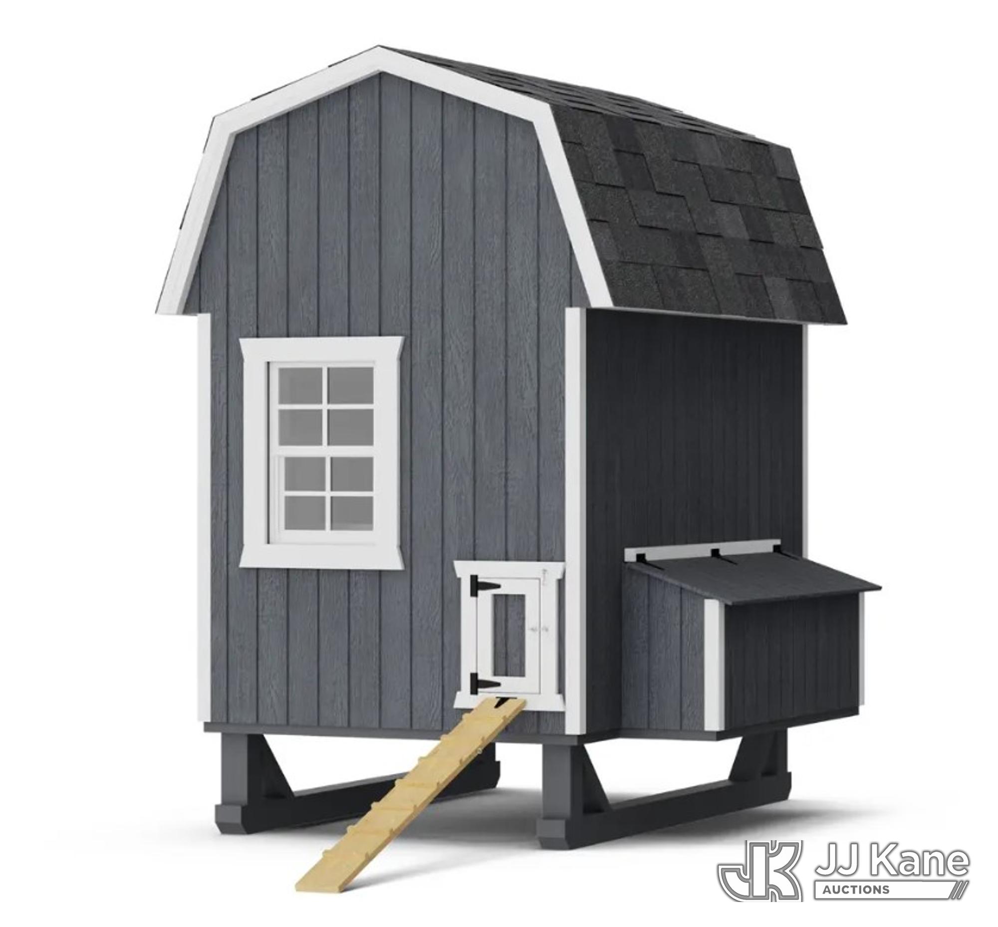 Little Cottage Co. (1 Pallet) 4x6 Wooden Chicken Coop, with Floor