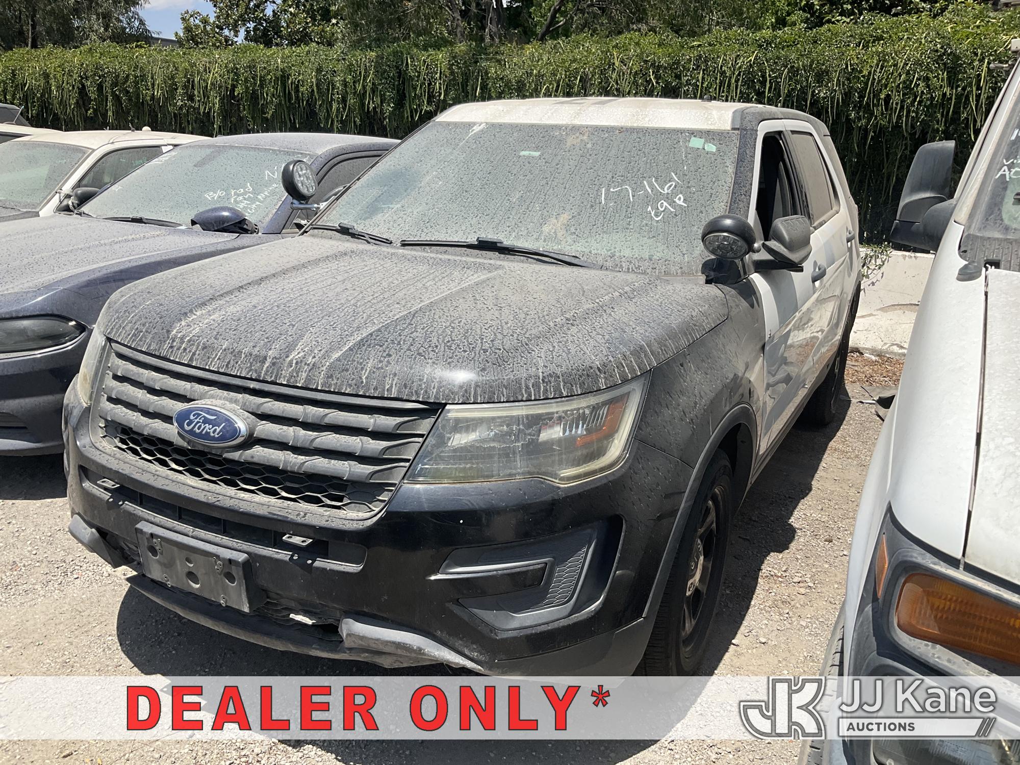 2018 Ford Explorer Police 4-Door Sport Utility Vehicle
