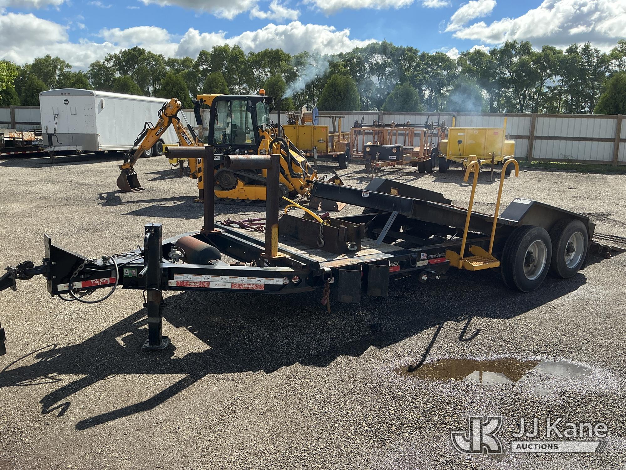 2020 Felling FT-16 IT-I T/A Tilt Bed Tagalong Equipment Trailer