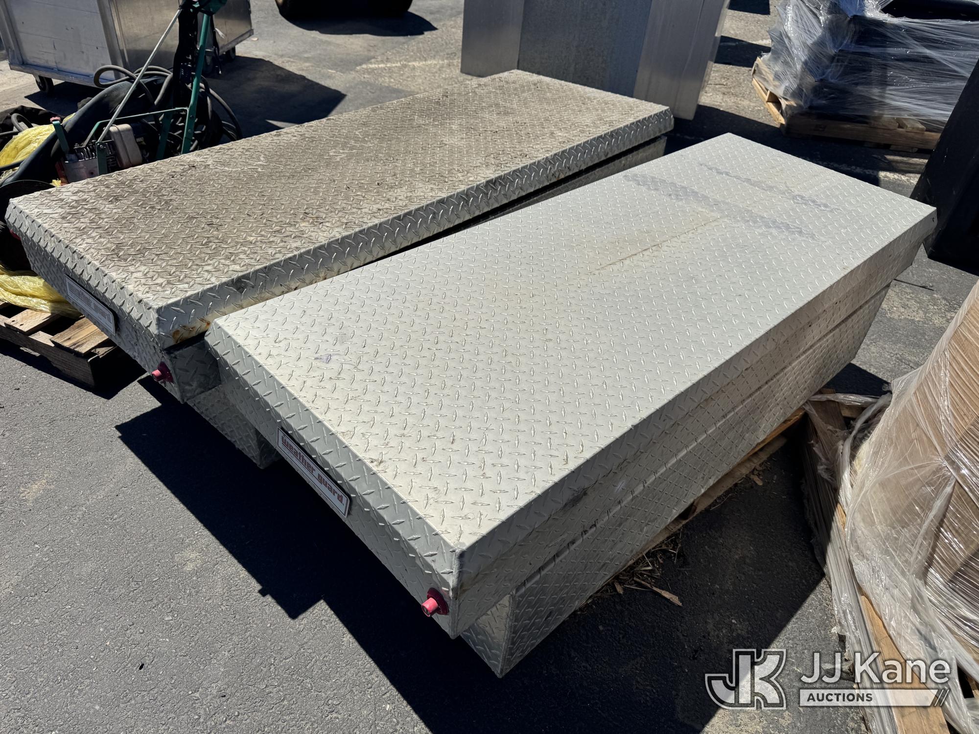 (2) Weather Guard Tool Boxes (Used) NOTE: This unit is being sold AS IS/WHERE IS via Timed Auction and is located in Dixon