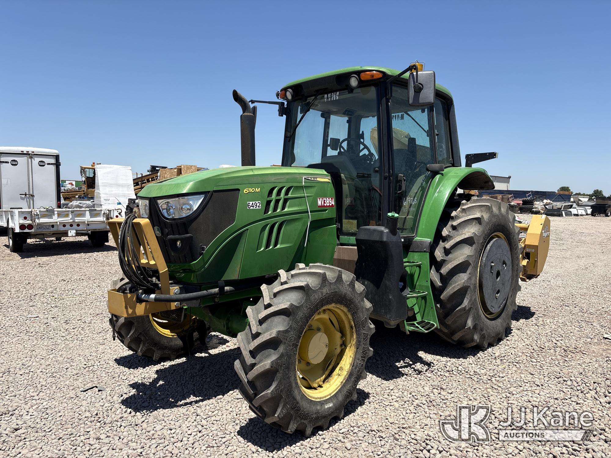 2015 John Deere 6110M Rubber Tired Tractor
