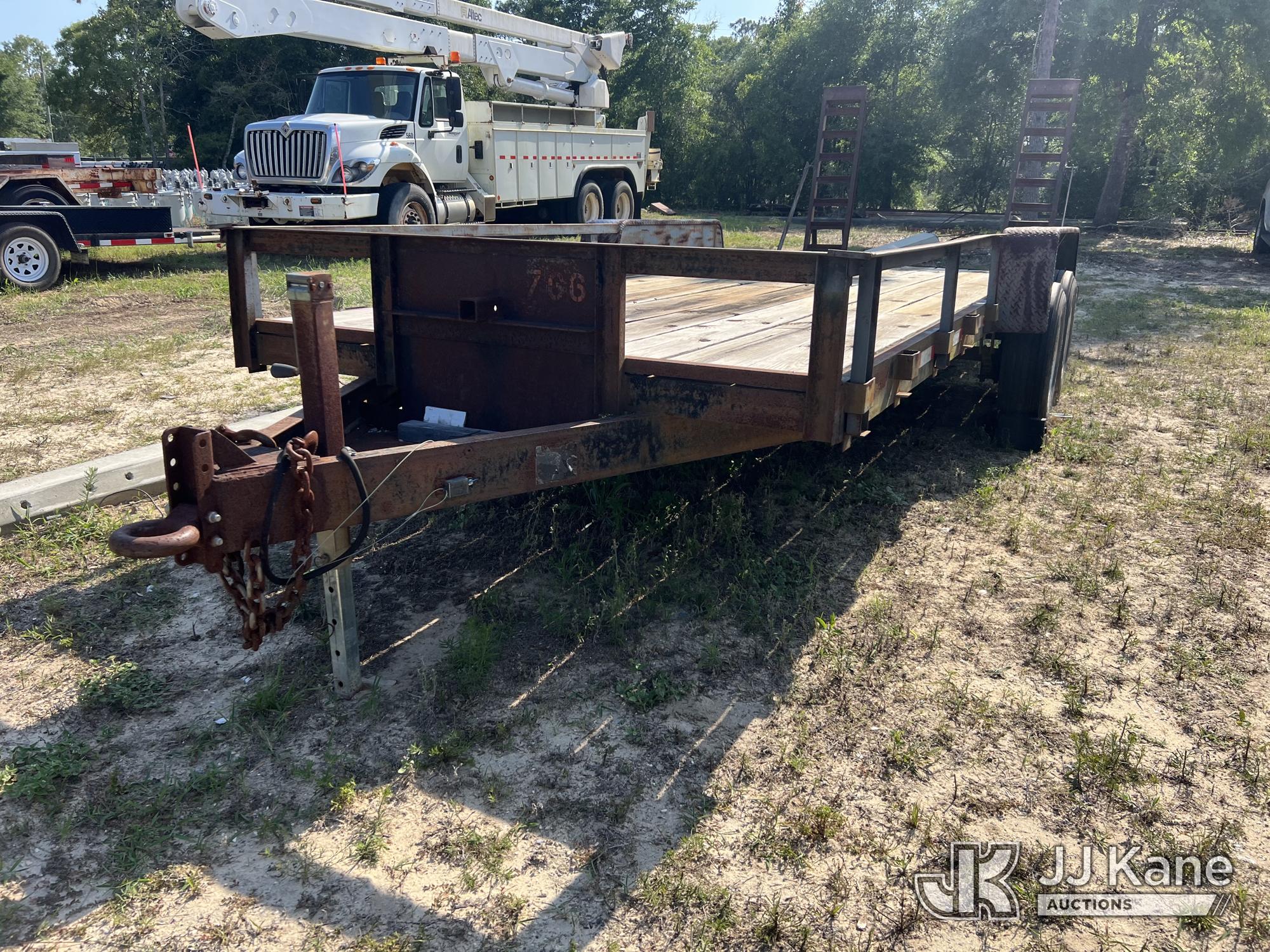 2000 Bray T/A Tagalong Equipment Trailer, (Co-op Owned)
