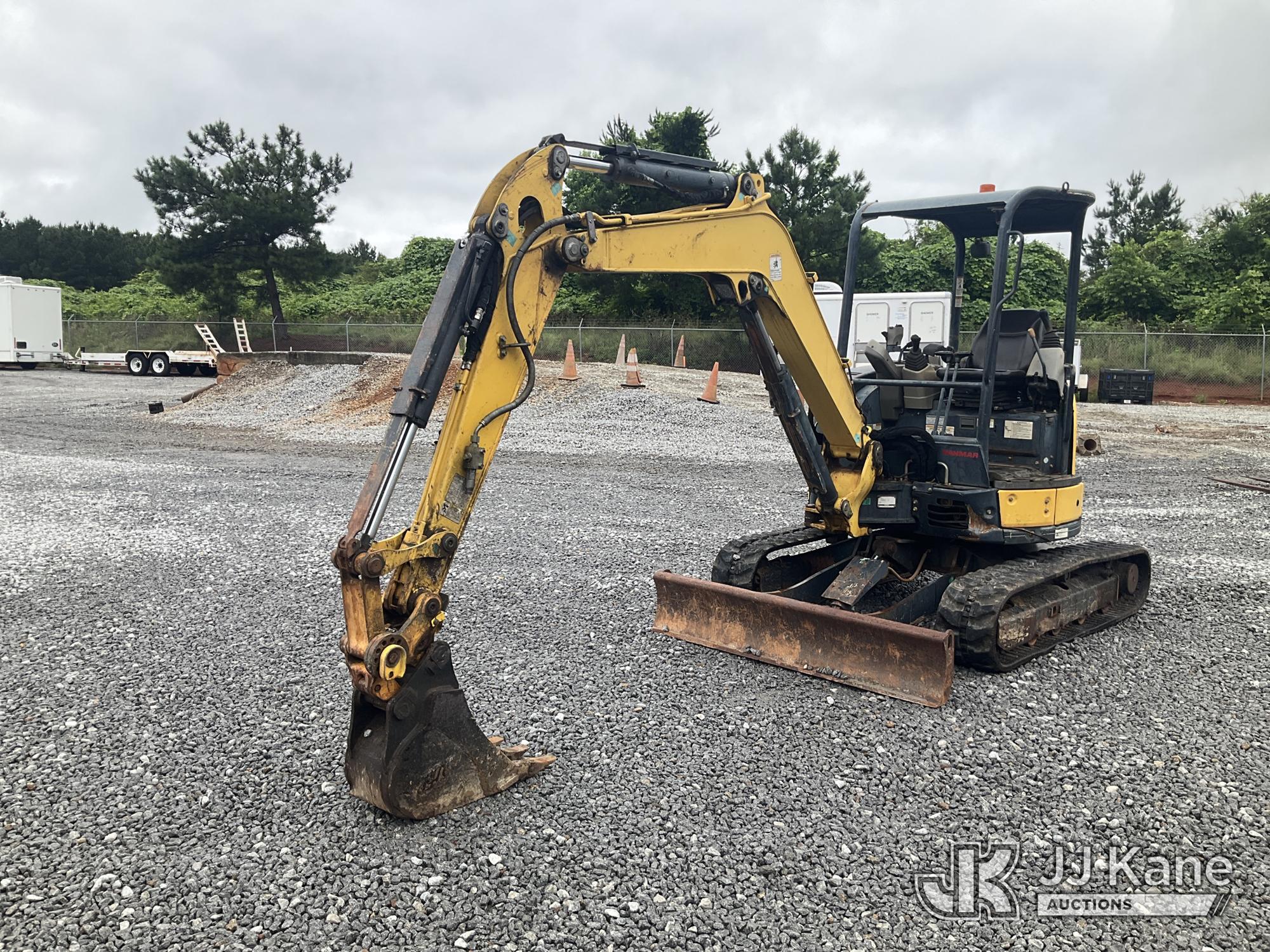 2013 Yanmar VIO35-6A Mini Hydraulic Excavator