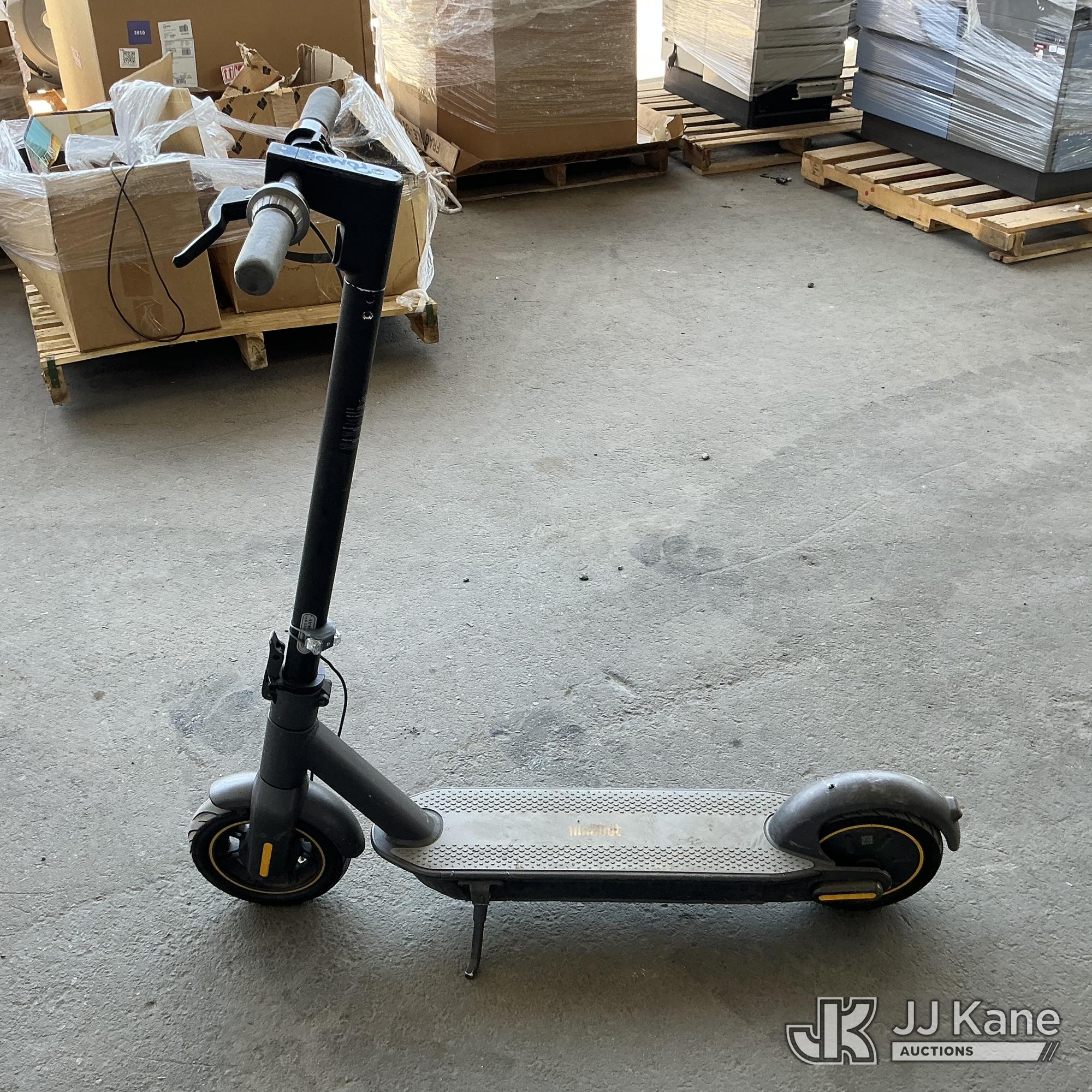Ninebot E-scooter No Keys