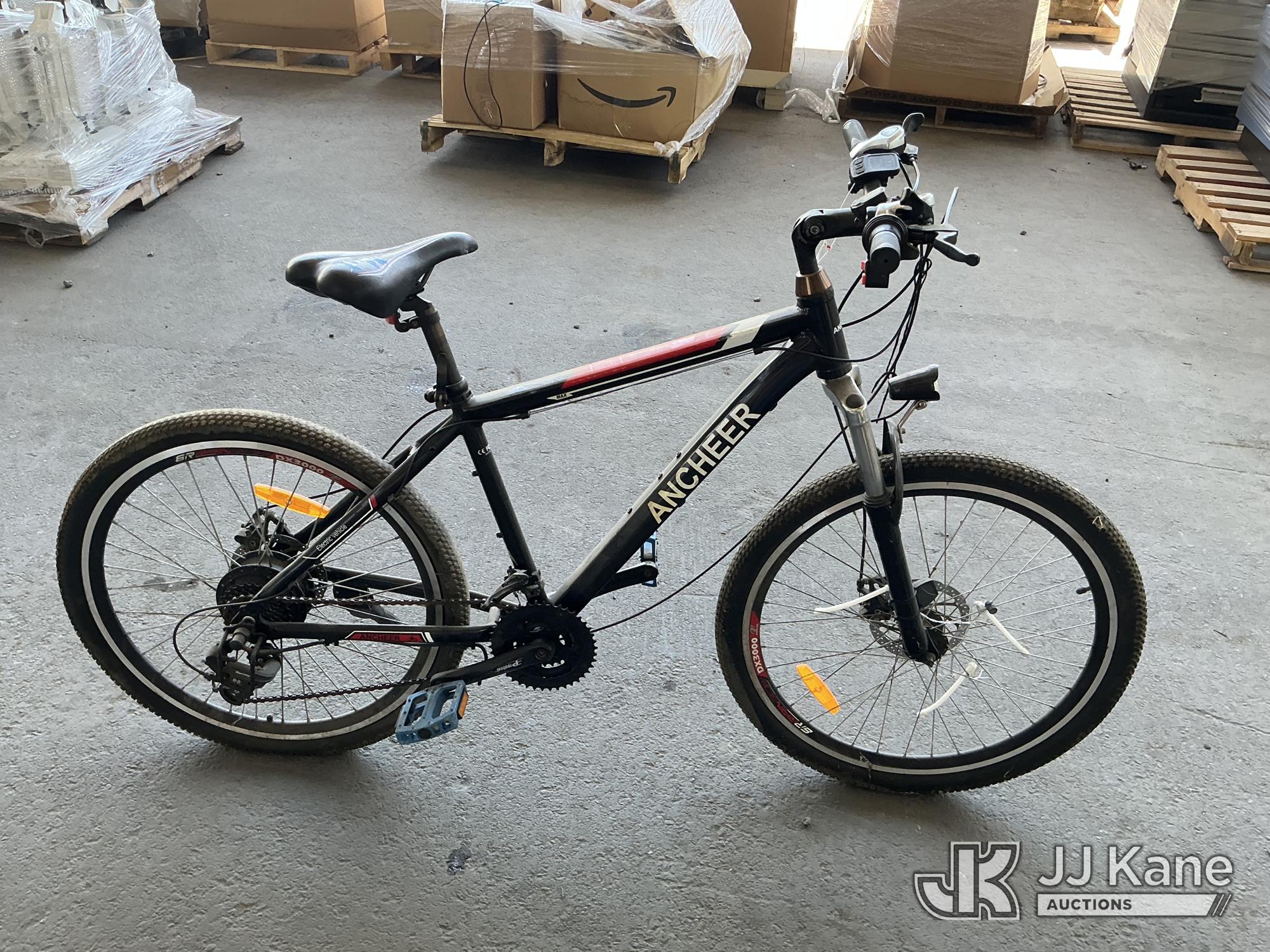 Ancheer E-bike No Keys