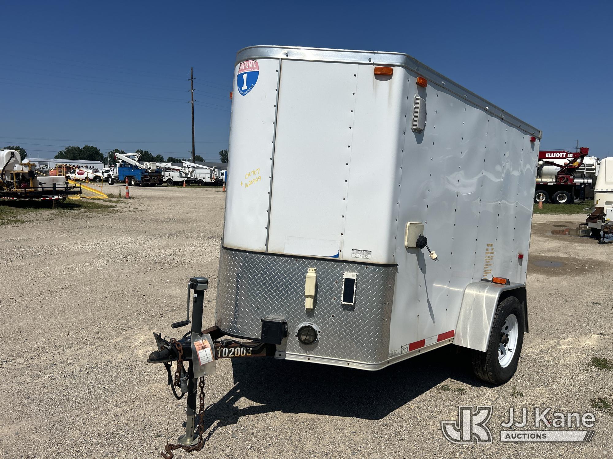 2013 Interstate Manufacturing, Inc. SFC58SAFS Cargo Trailer