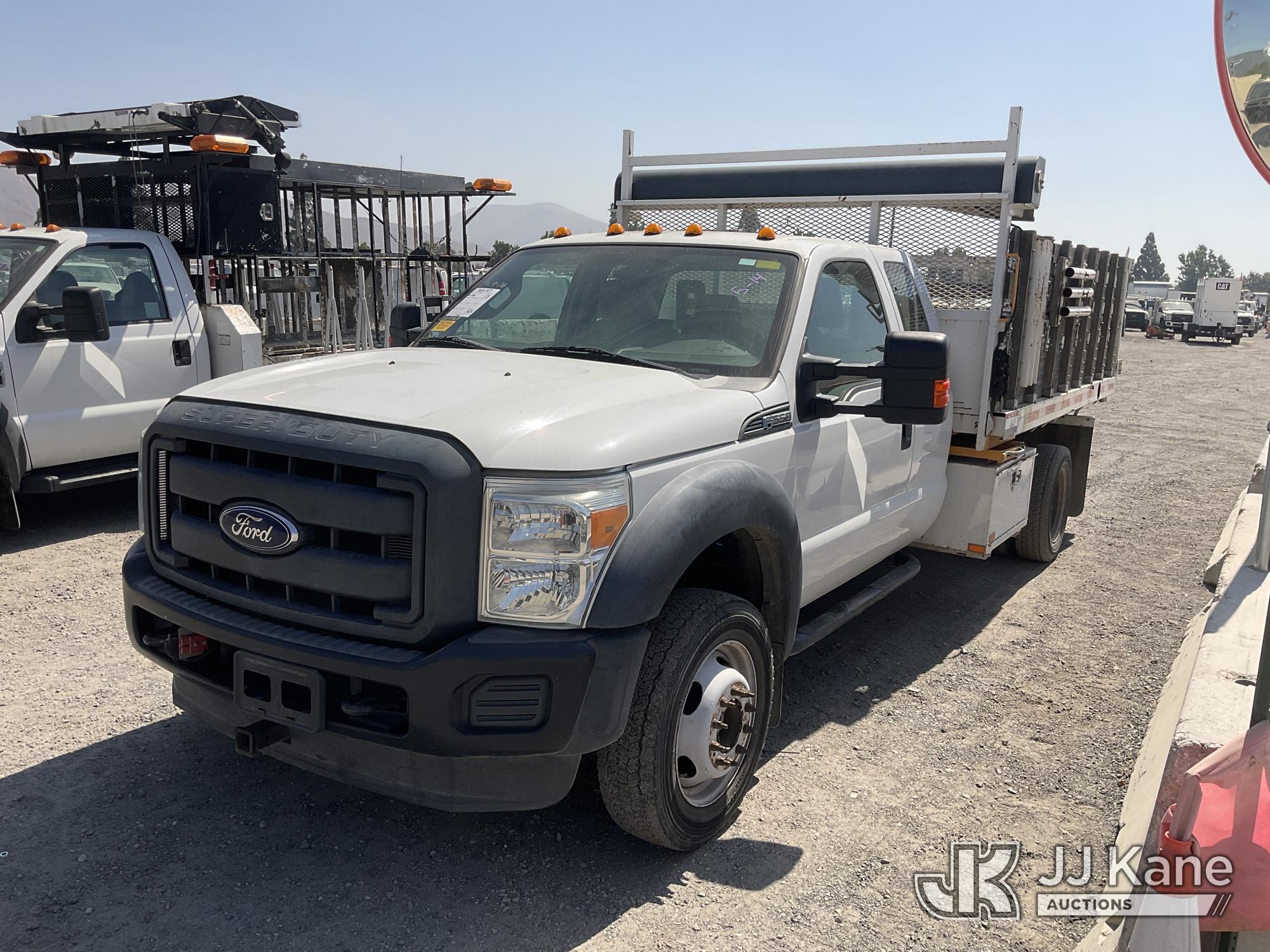 2015 Ford F-550 SuperCab DRW Dump Truck