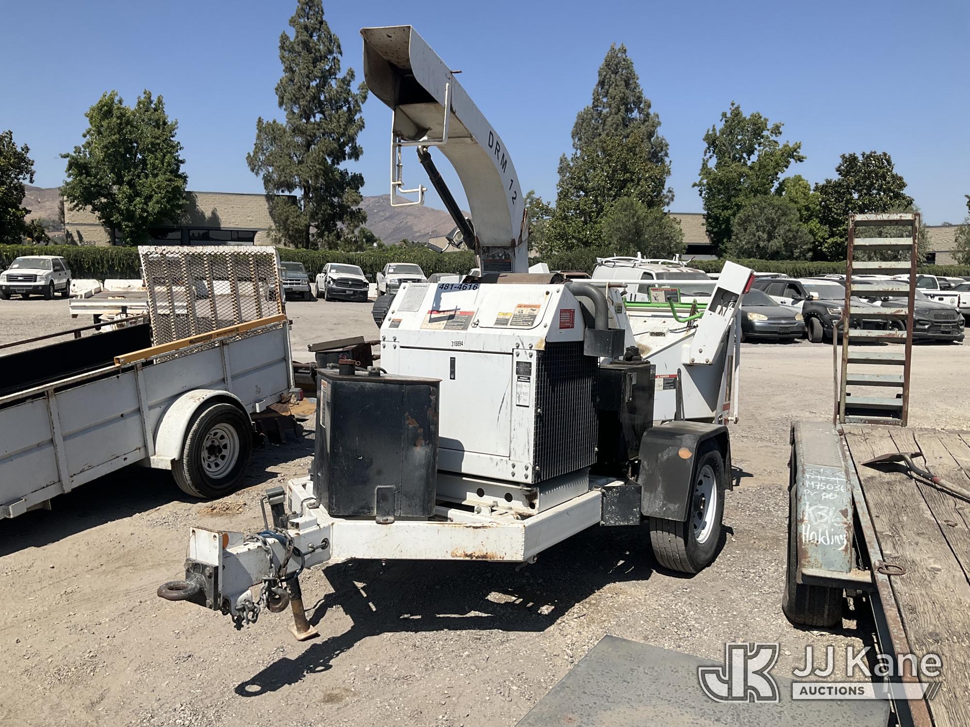 2014 Altec DRM12 Chipper (12in Drum), trailer mtd