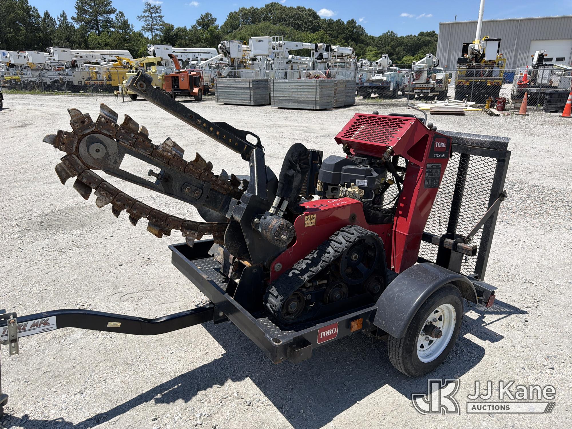 2021 Toro REX-16 Walk-Behind Crawler Trencher