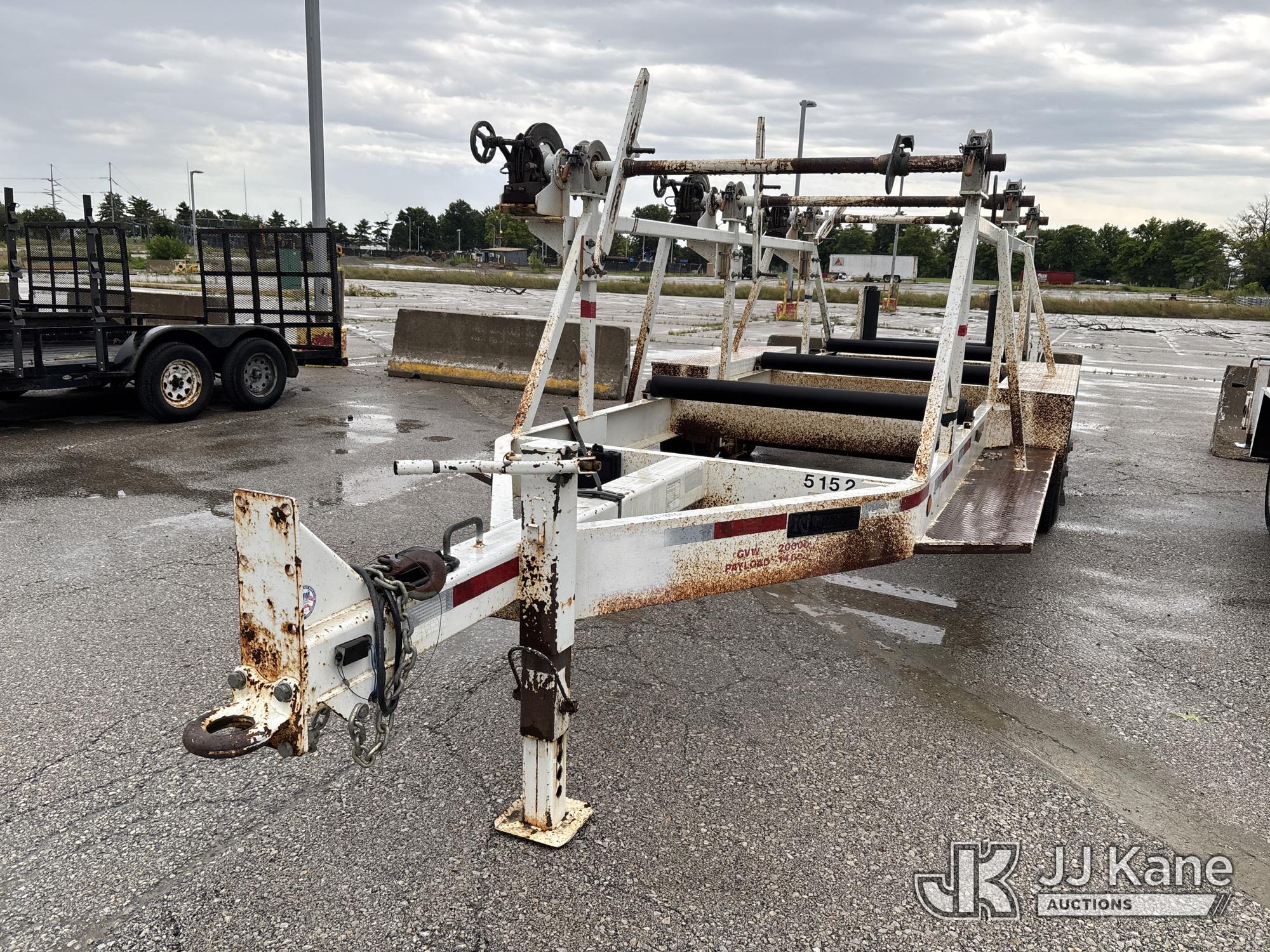 2004 Kiefer-Built 3-Position Reel Trailer