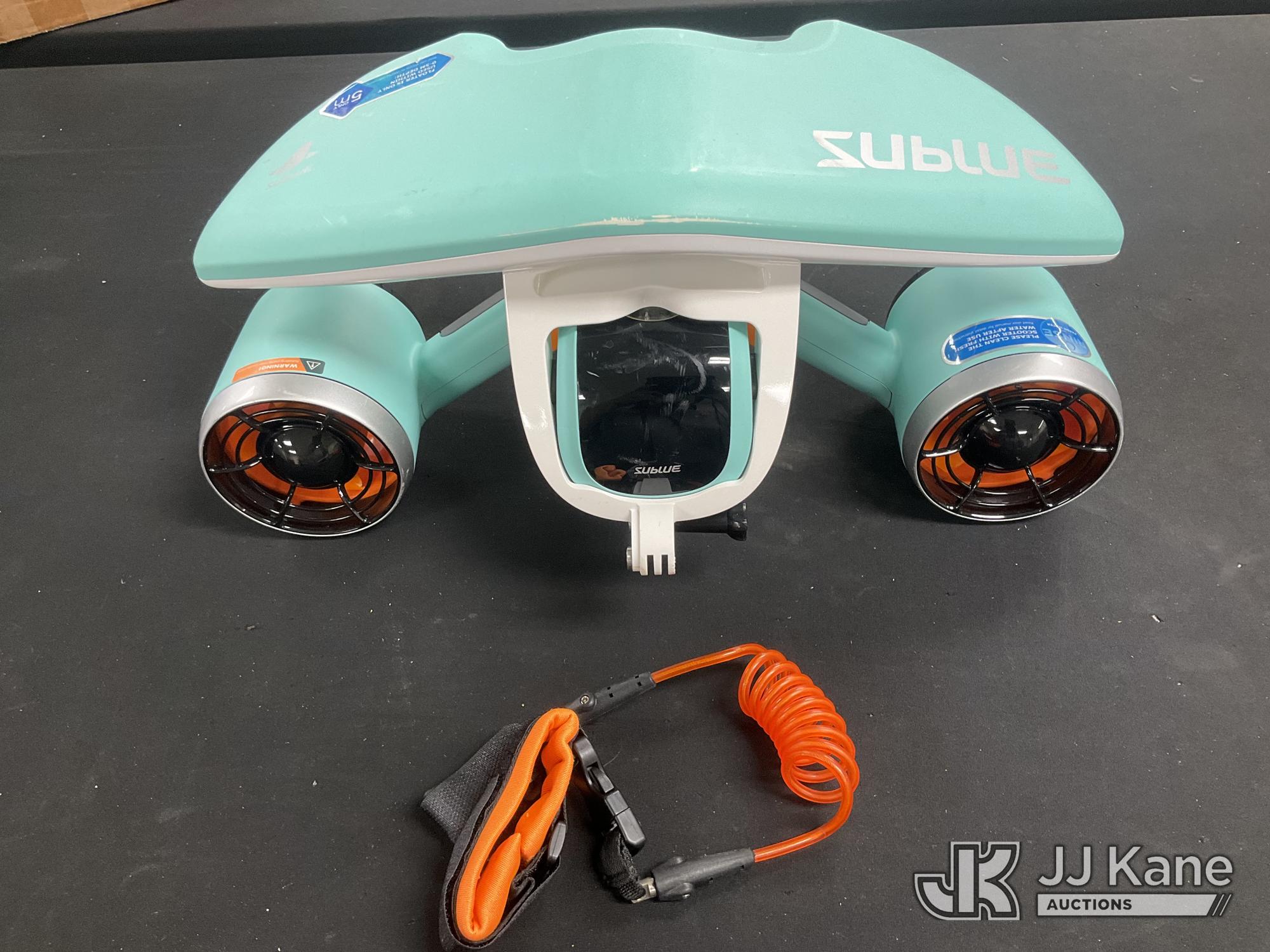 Sublue Underwater Scooter (Used ) NOTE: This unit is being sold AS IS/WHERE IS via Timed Auction and is located in Jurupa Valley