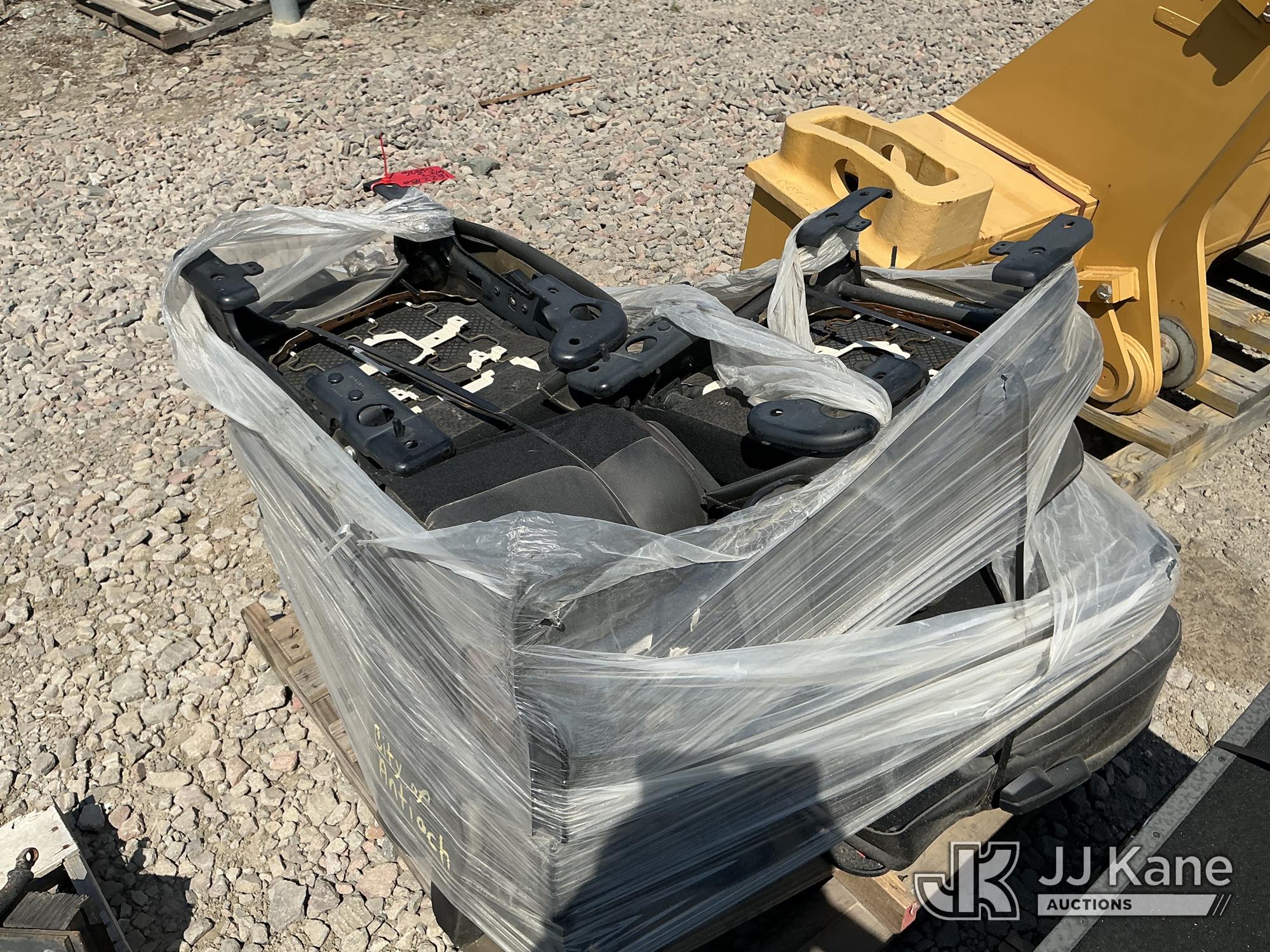 Pallet Of Cop Car Seats (Used)(Conditions Unknown ) NOTE: This unit is being sold AS IS/WHERE IS via Timed Auction and is located in Dixon