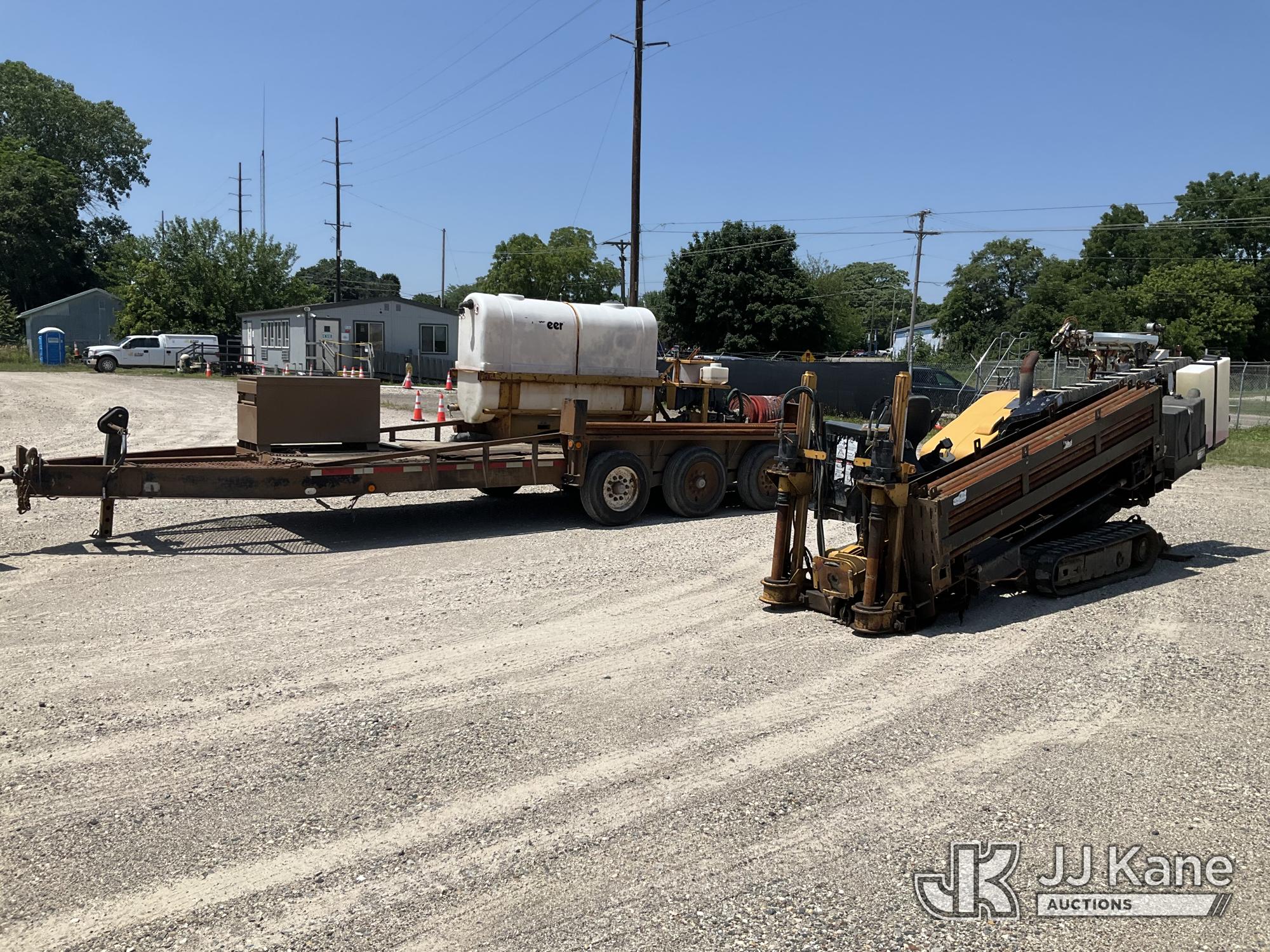2015 Vermeer Corporation 20x22 Series III Directional Boring Machine, sells with support trailer ID 1622343