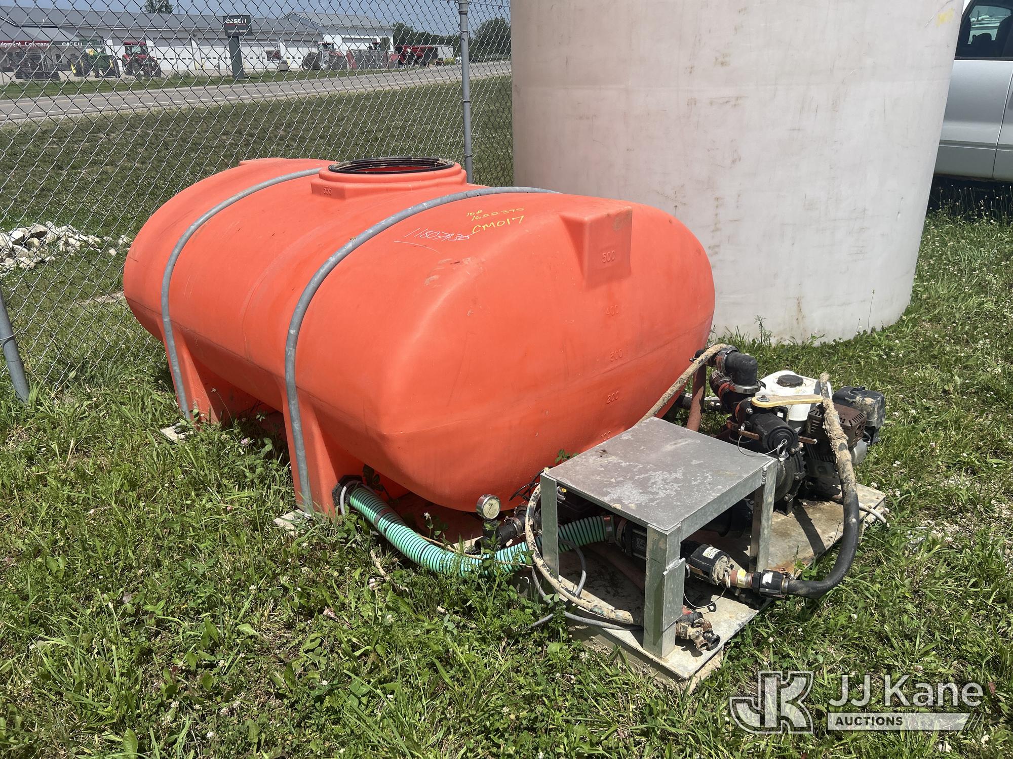 2018 Deicing Brine spreader 500-gallon Spray unit, skid mtd