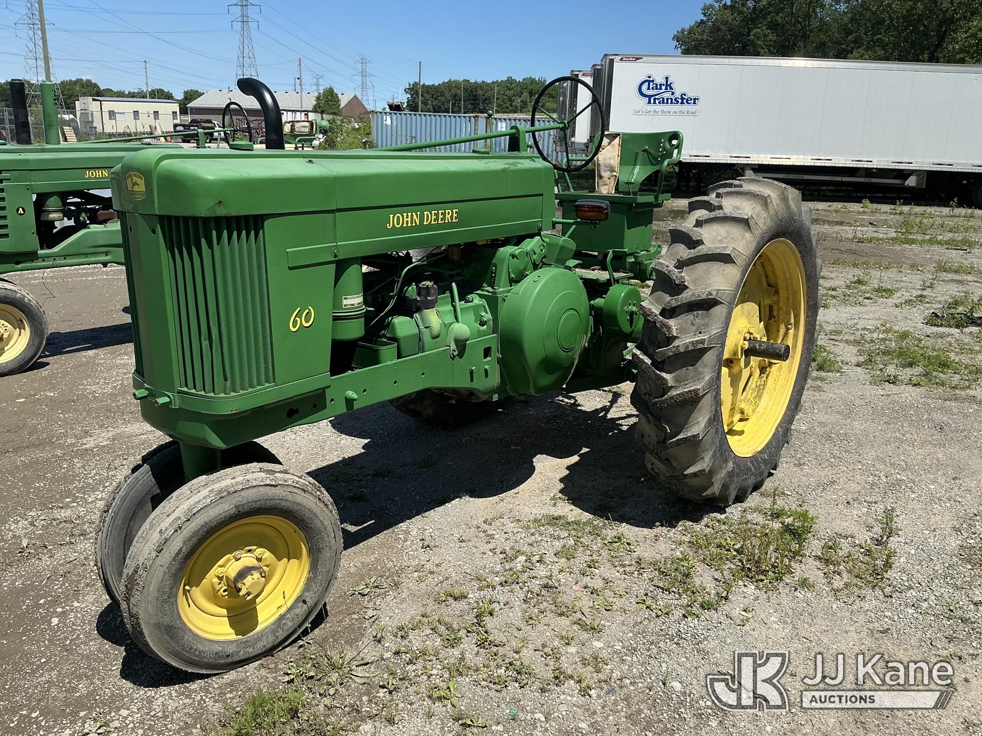 Photo of a 1953 John Deere Model 60