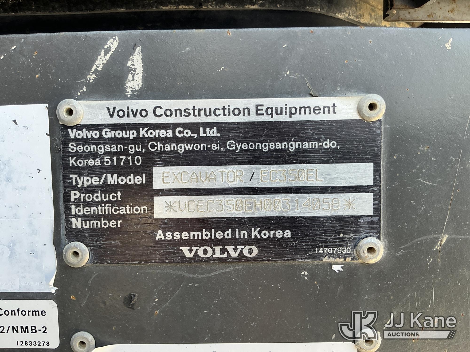2017 Volvo EC350EL
