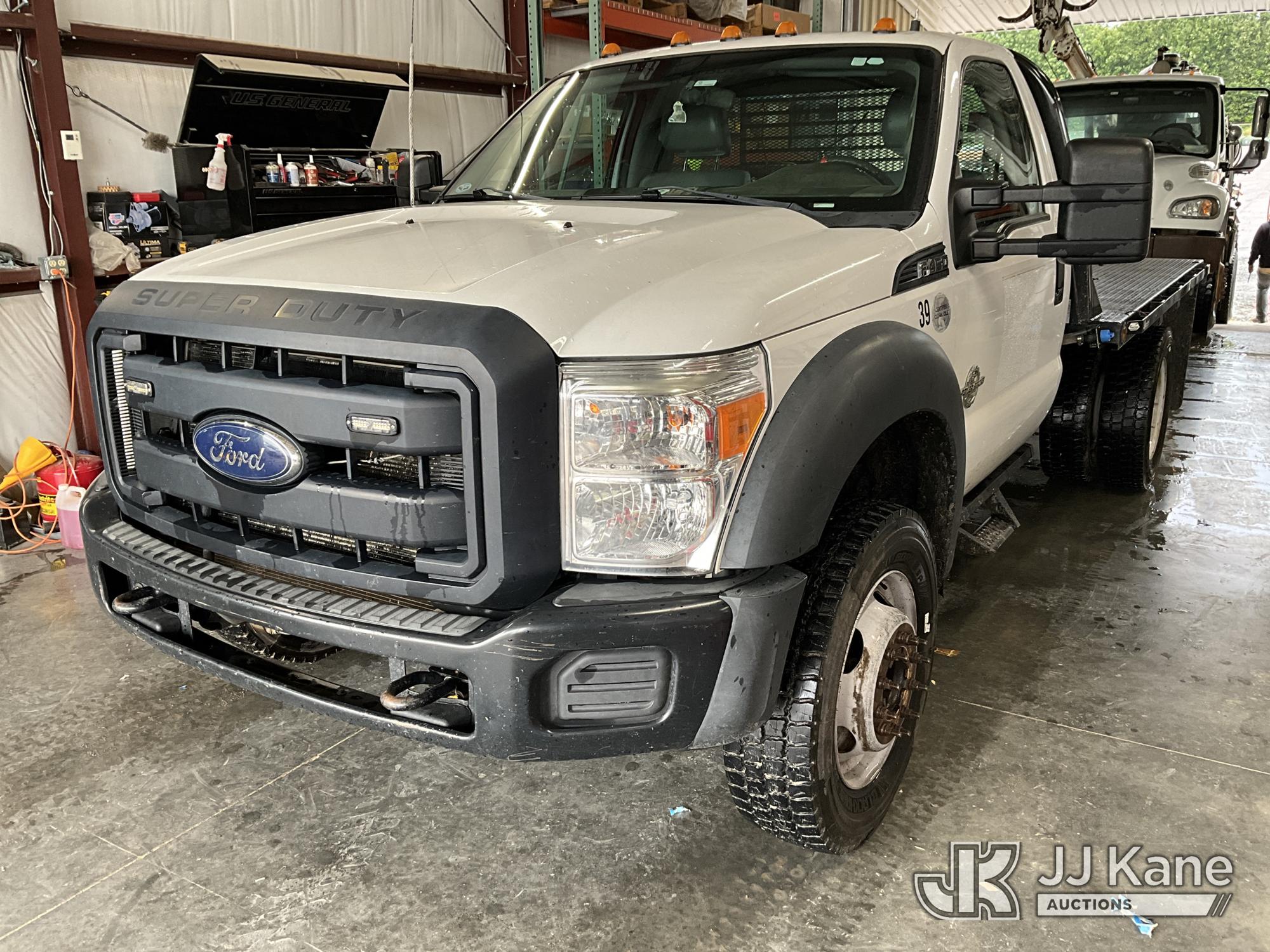 2016 Ford F-450 SD Flatbed Truck, Cooperative Owned