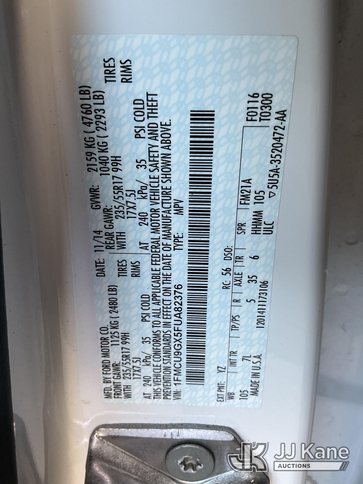 2015 Ford ESCAPE