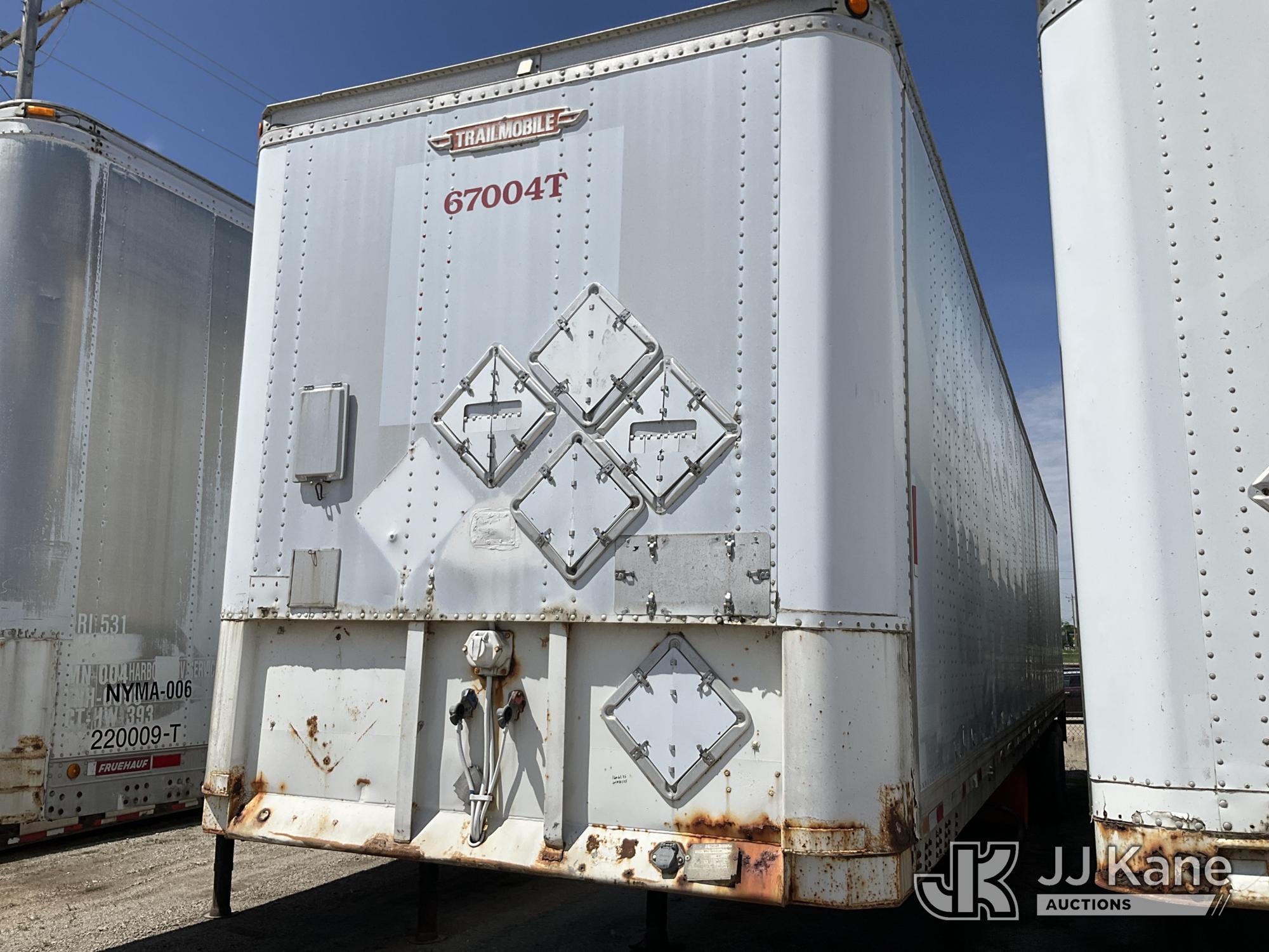 1991 Trailmobile 011A-1UAJ Van Body Trailer