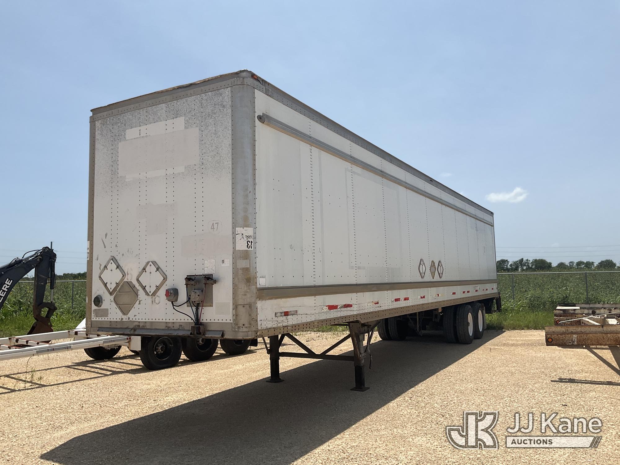 2004 WABA T/A Van Body Trailer