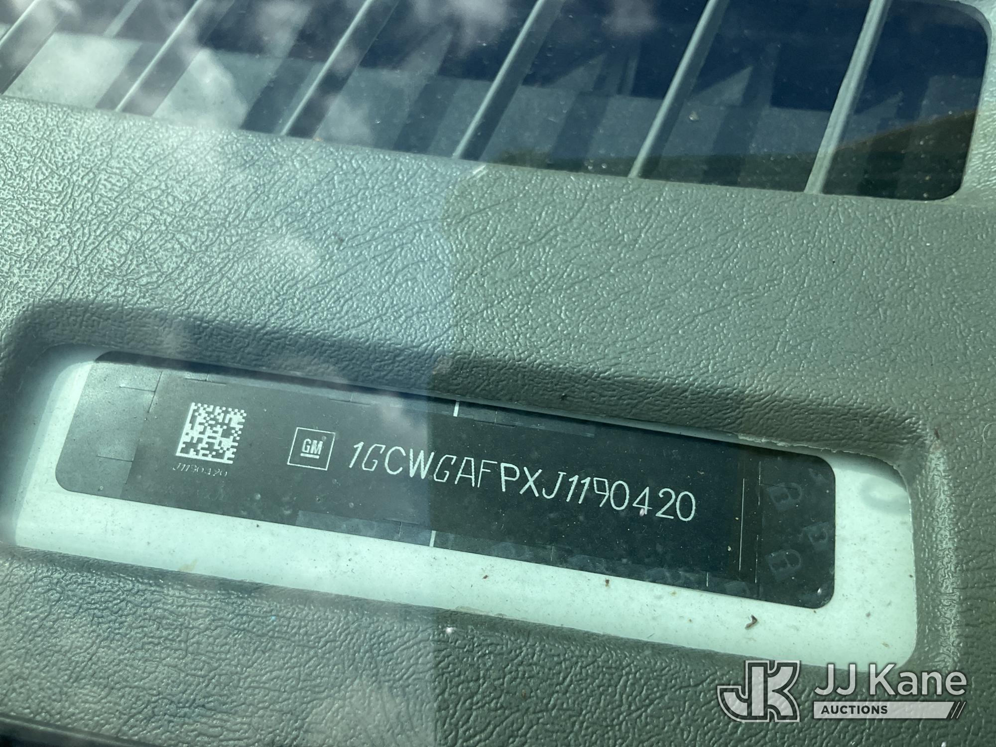 2018 Chevrolet Express G2500