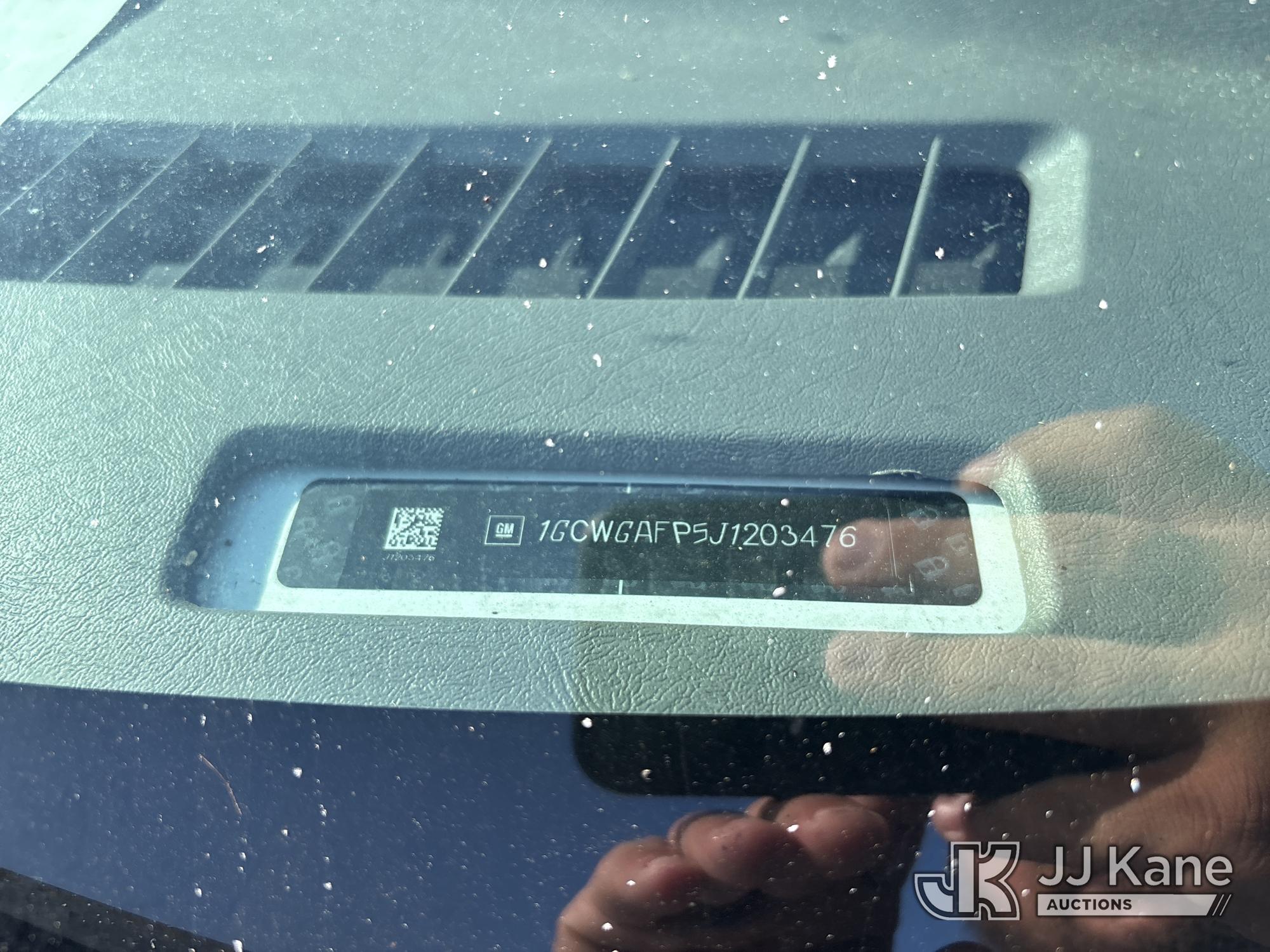 2018 Chevrolet Express G2500
