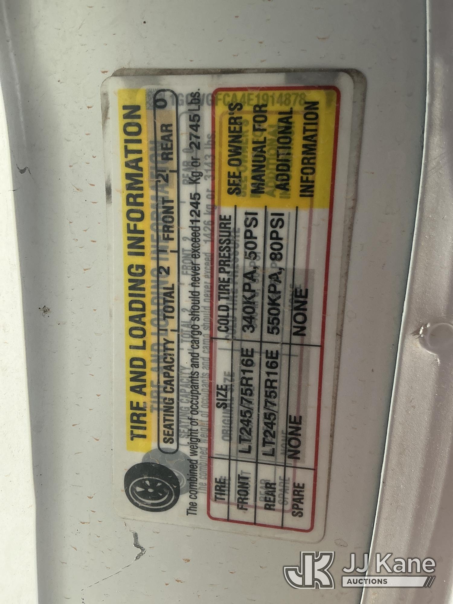 2014 Chevrolet EXPRESS G2500